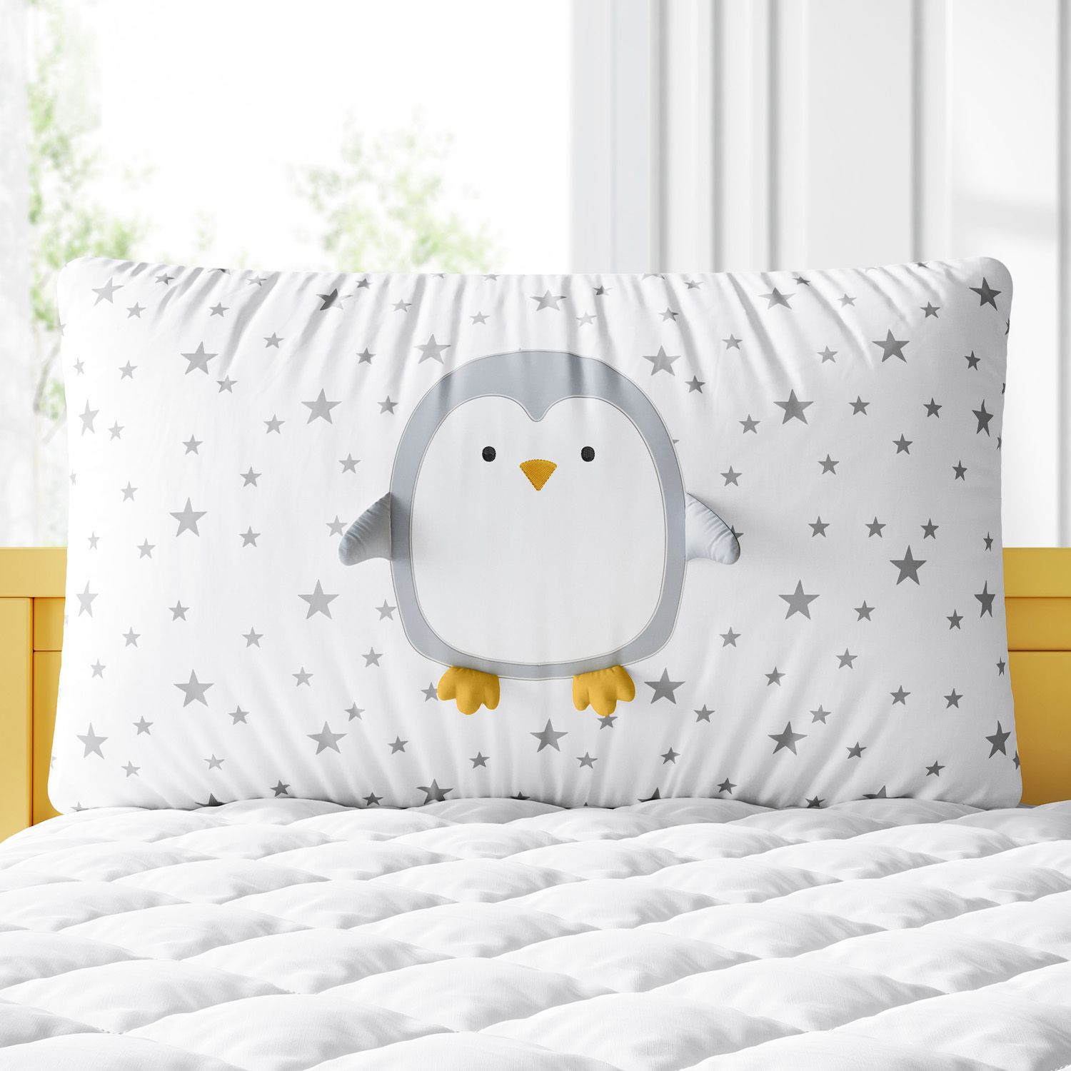 Kit Berço Rolinho Pinguim Estrelinha