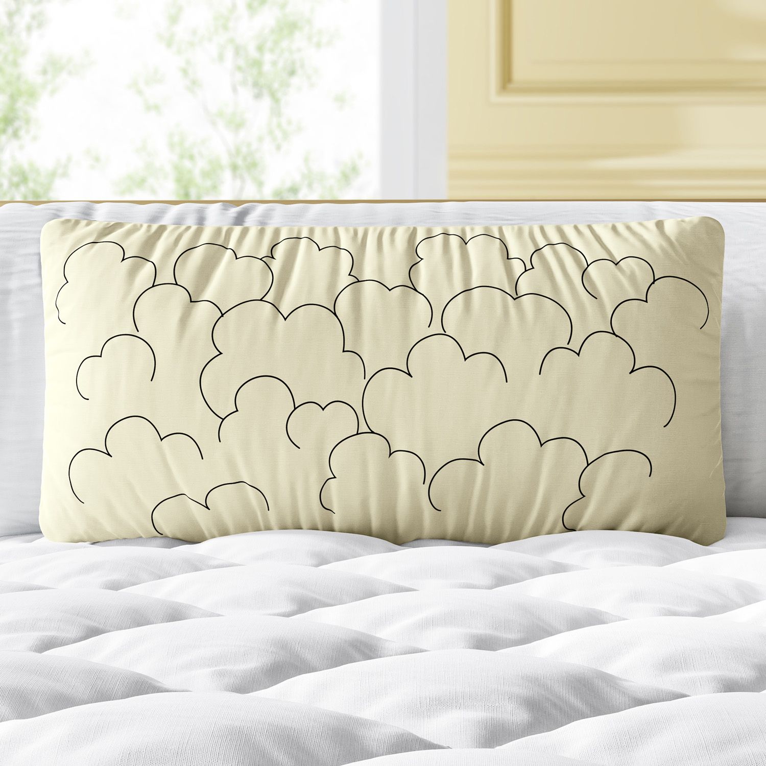 Almofada Retangular Pipoca com Manteiga 35cm