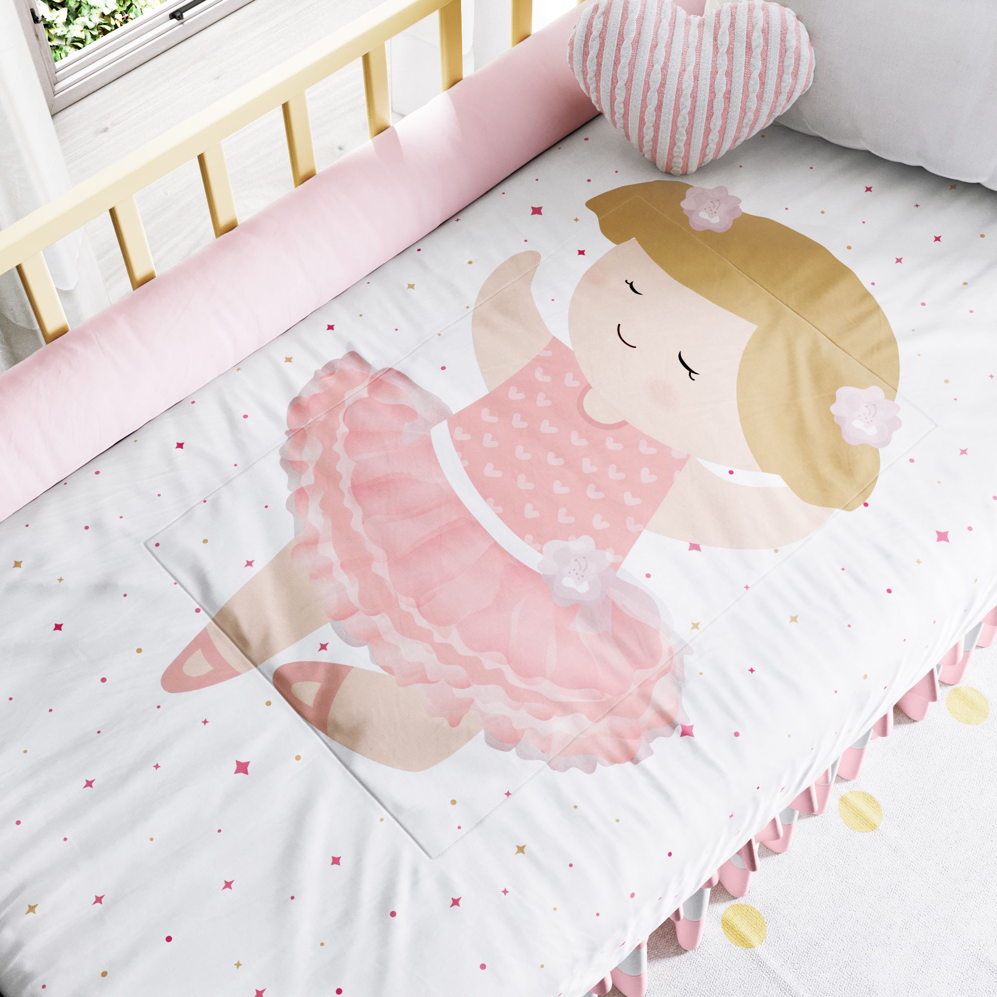 Edredom de Berço Bailarina Deborah