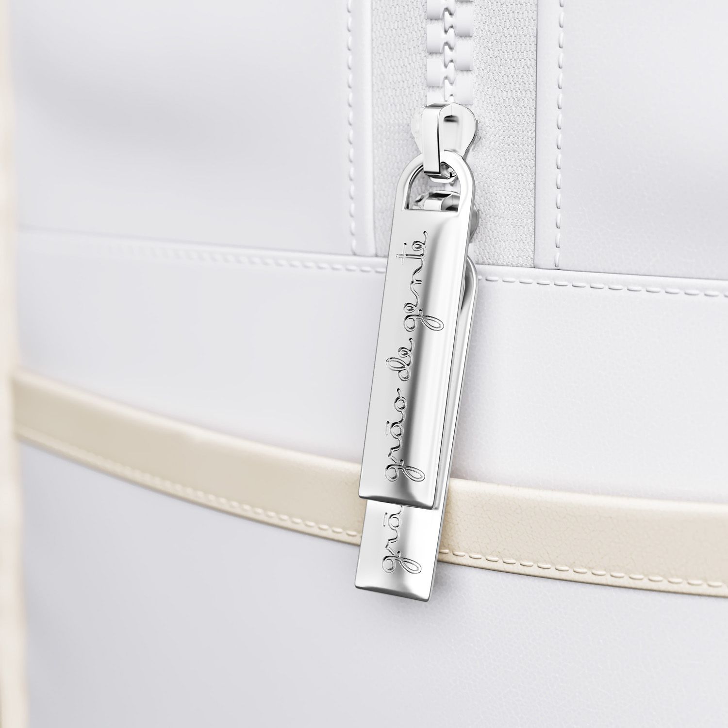 Mochila Maternidade Amiguinha Girafa Branco