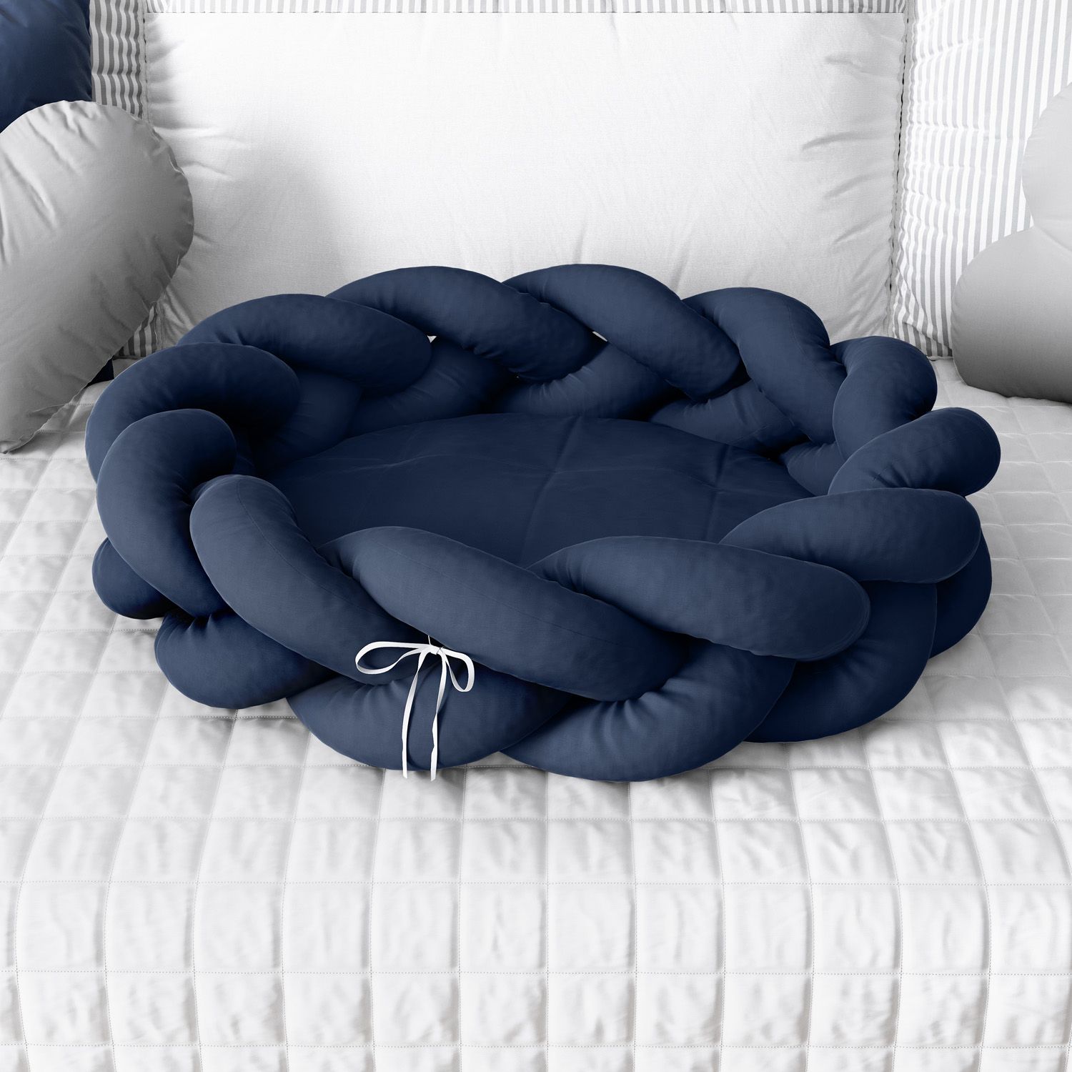 Ninho para Bebê Trança Amarelo 80cm