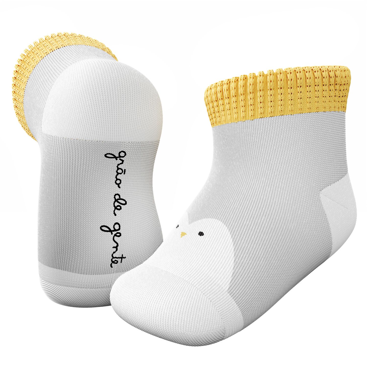 Kit Meia Bebê Trocapé Pinguim Leve 6 Pague 5 Pares