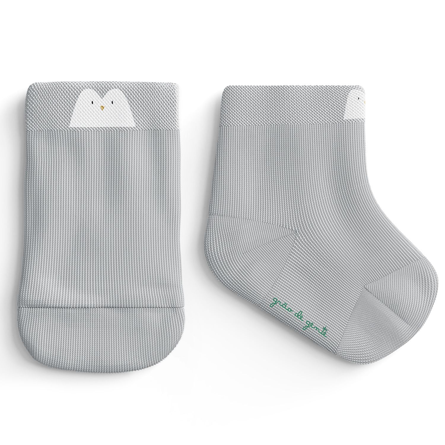 Kit Meia Bebê Trocapé Pinguim Leve 6 Pague 5 Pares