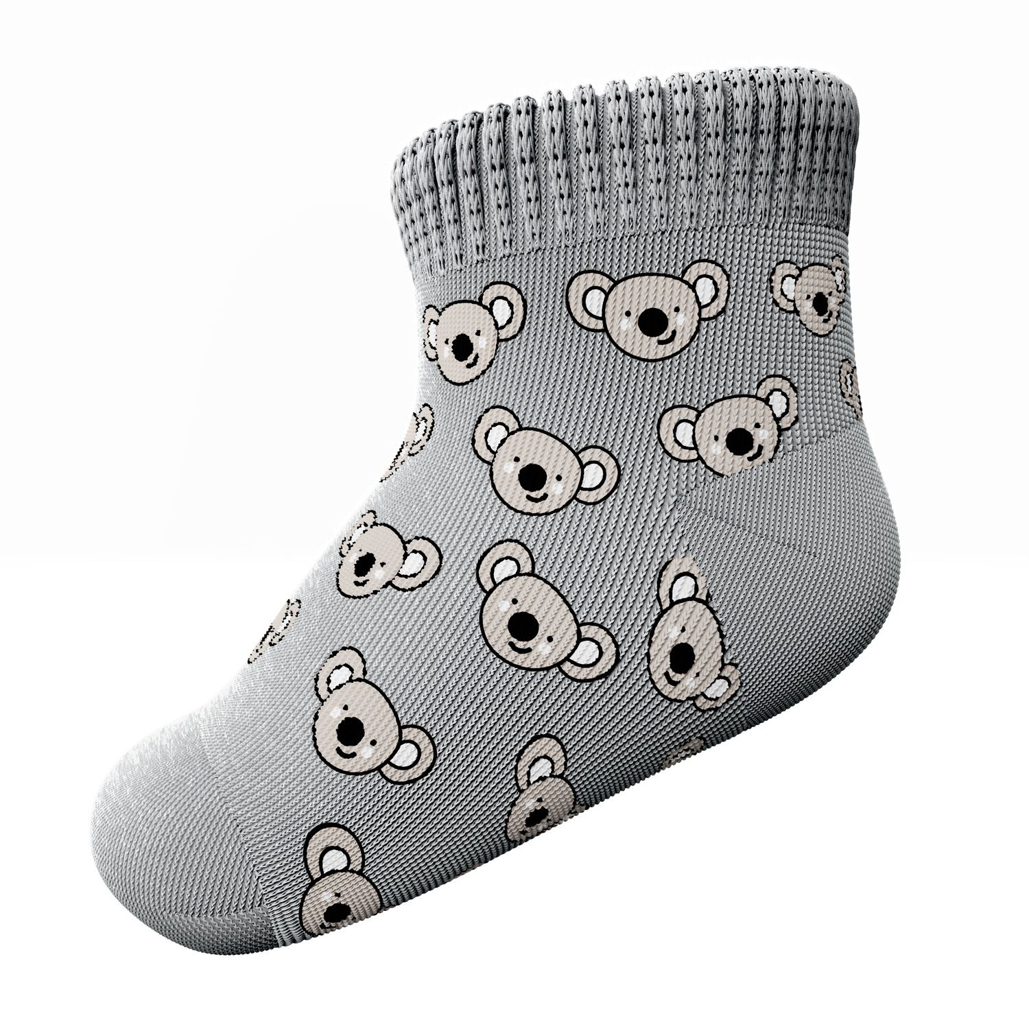 Meia Bebê Coalas Cinza