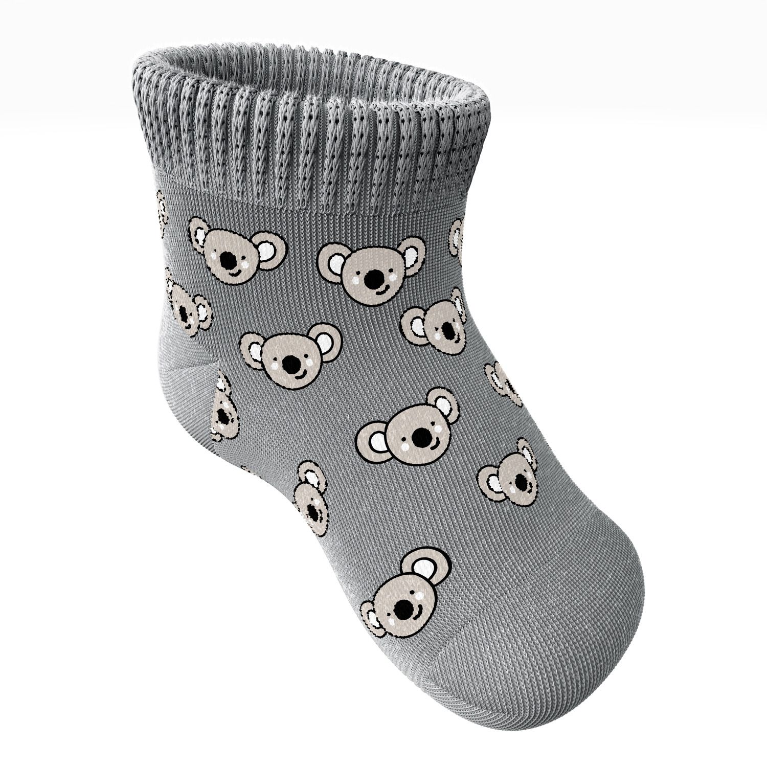 Meia Bebê Coalas Cinza