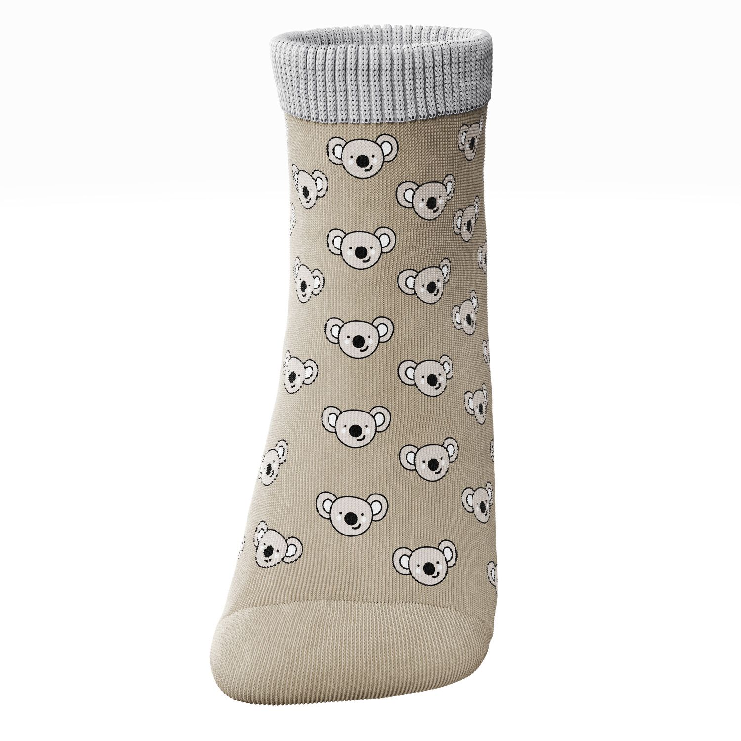 Meia Bebê Coalas Cinza