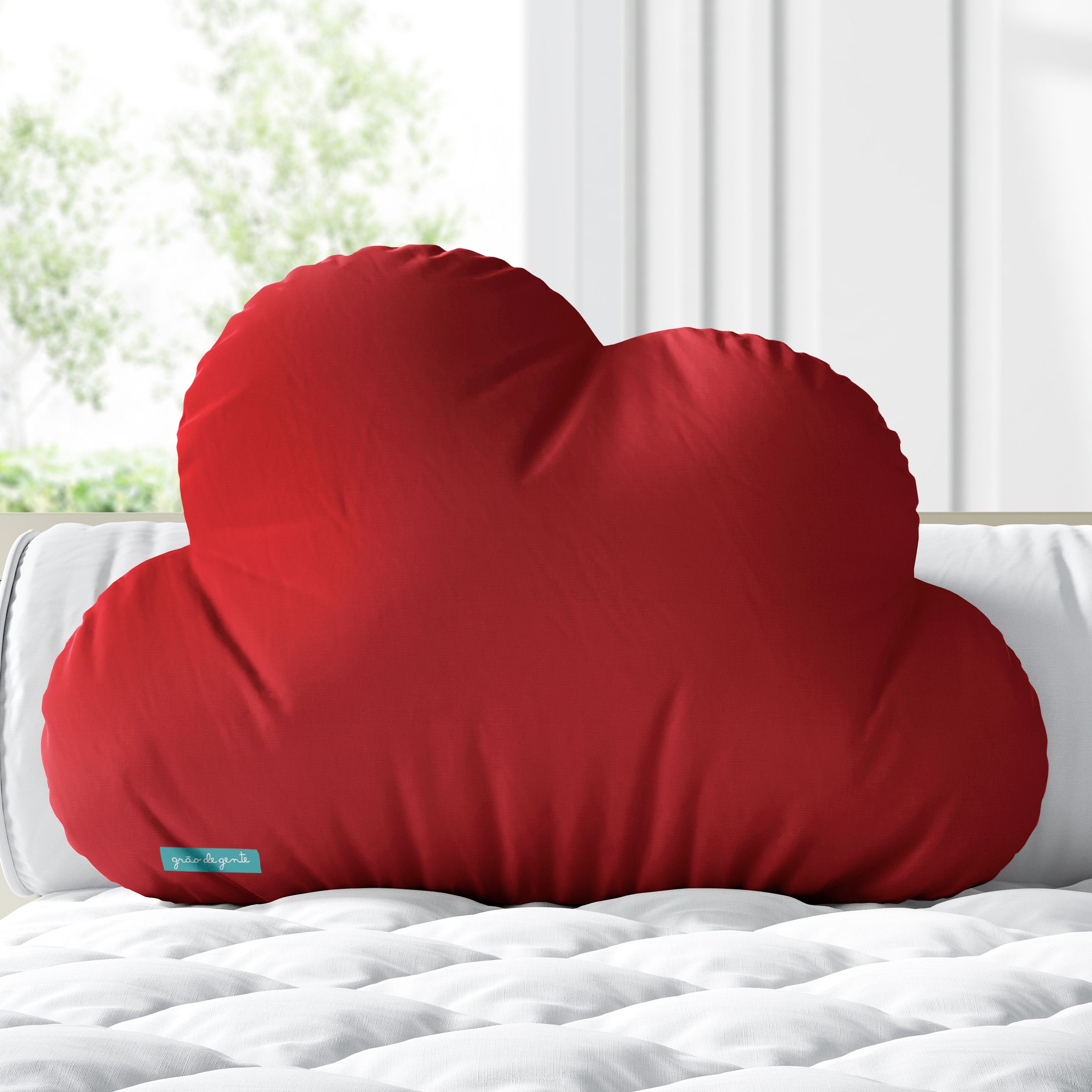 Almofada Nuvem Amarelo 38cm