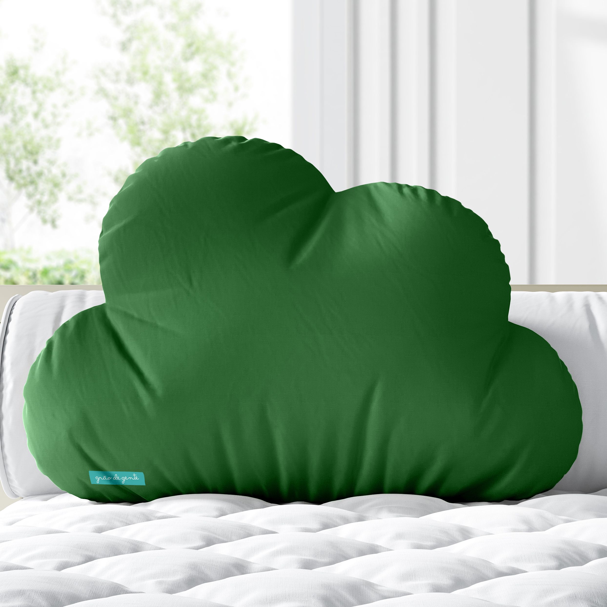 Almofada Nuvem Amarelo 38cm