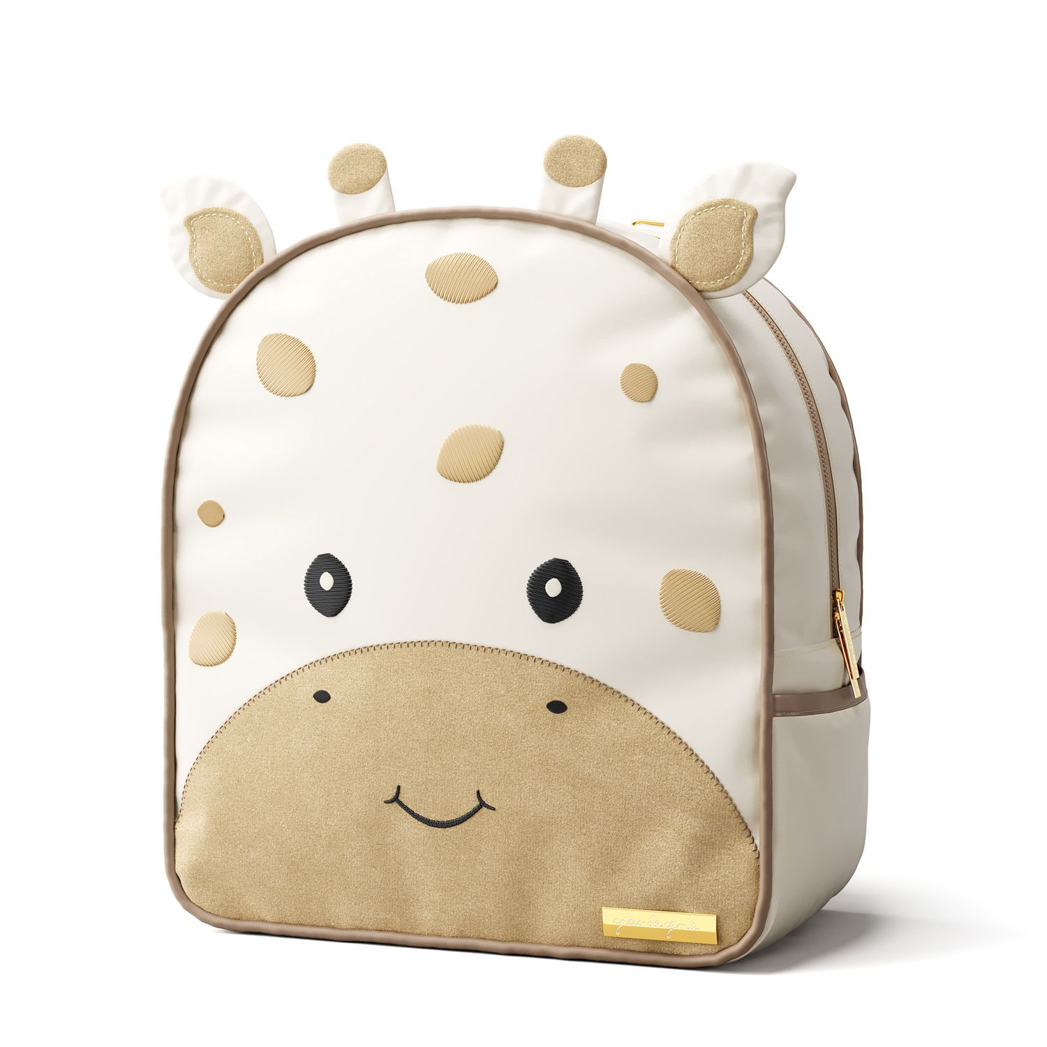 Mochila Maternidade Amiguinha Girafa com Orelhinha 36cm