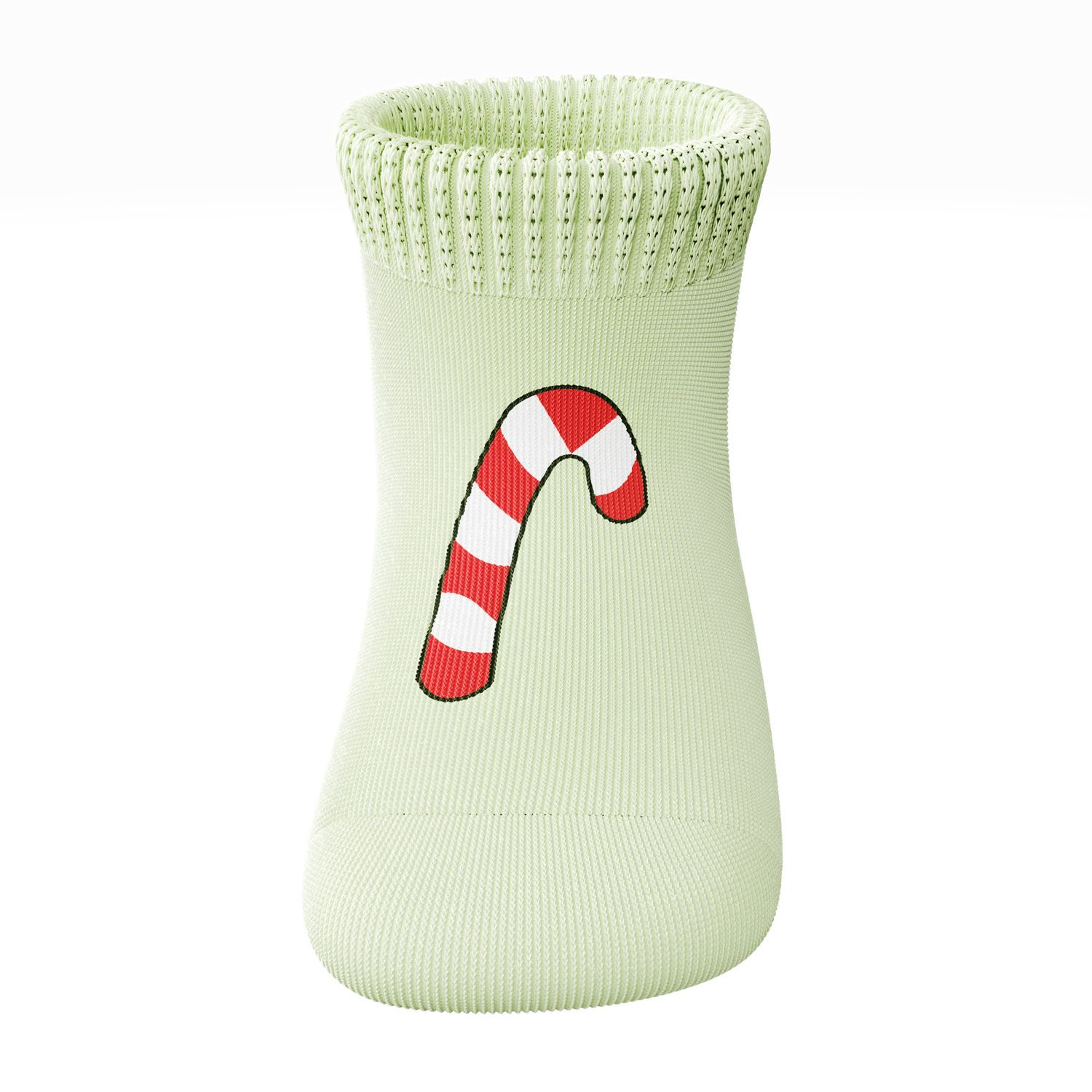 Meia Bebê Pirulito Branco