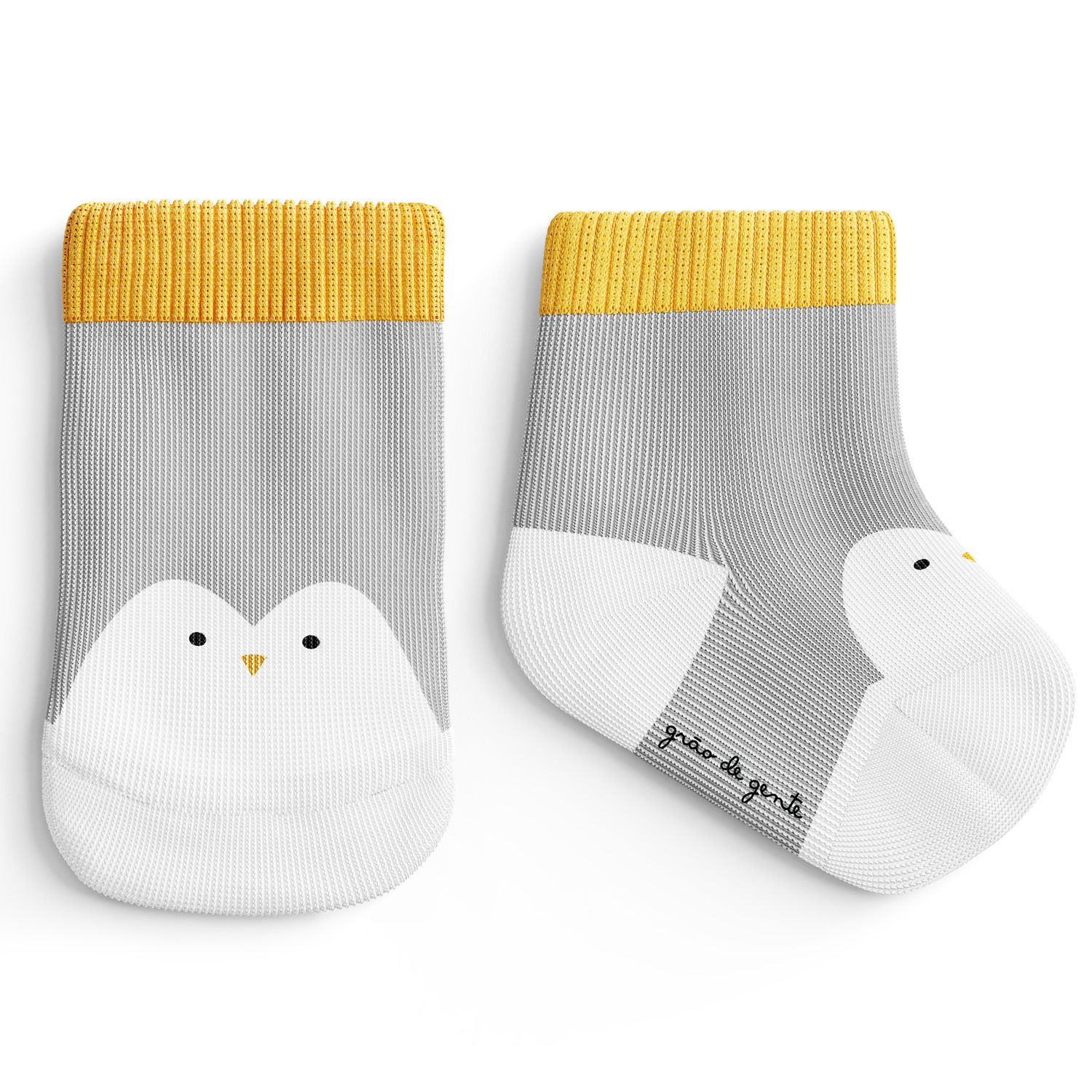 Kit Meia Bebê Trocapé Pinguim Leve 6 Pague 5 Pares