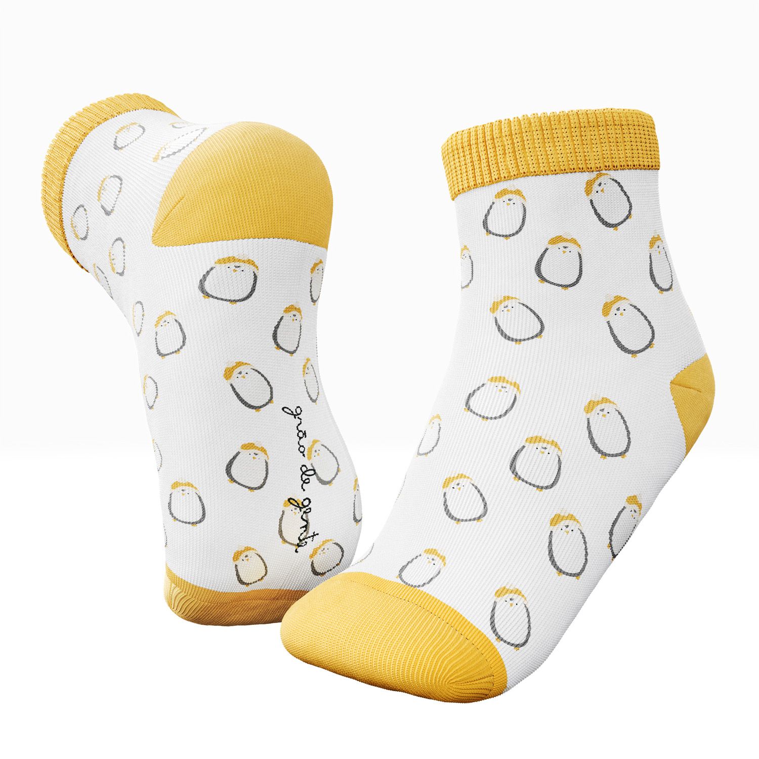 Kit Meia Bebê Trocapé Pinguim Leve 6 Pague 5 Pares