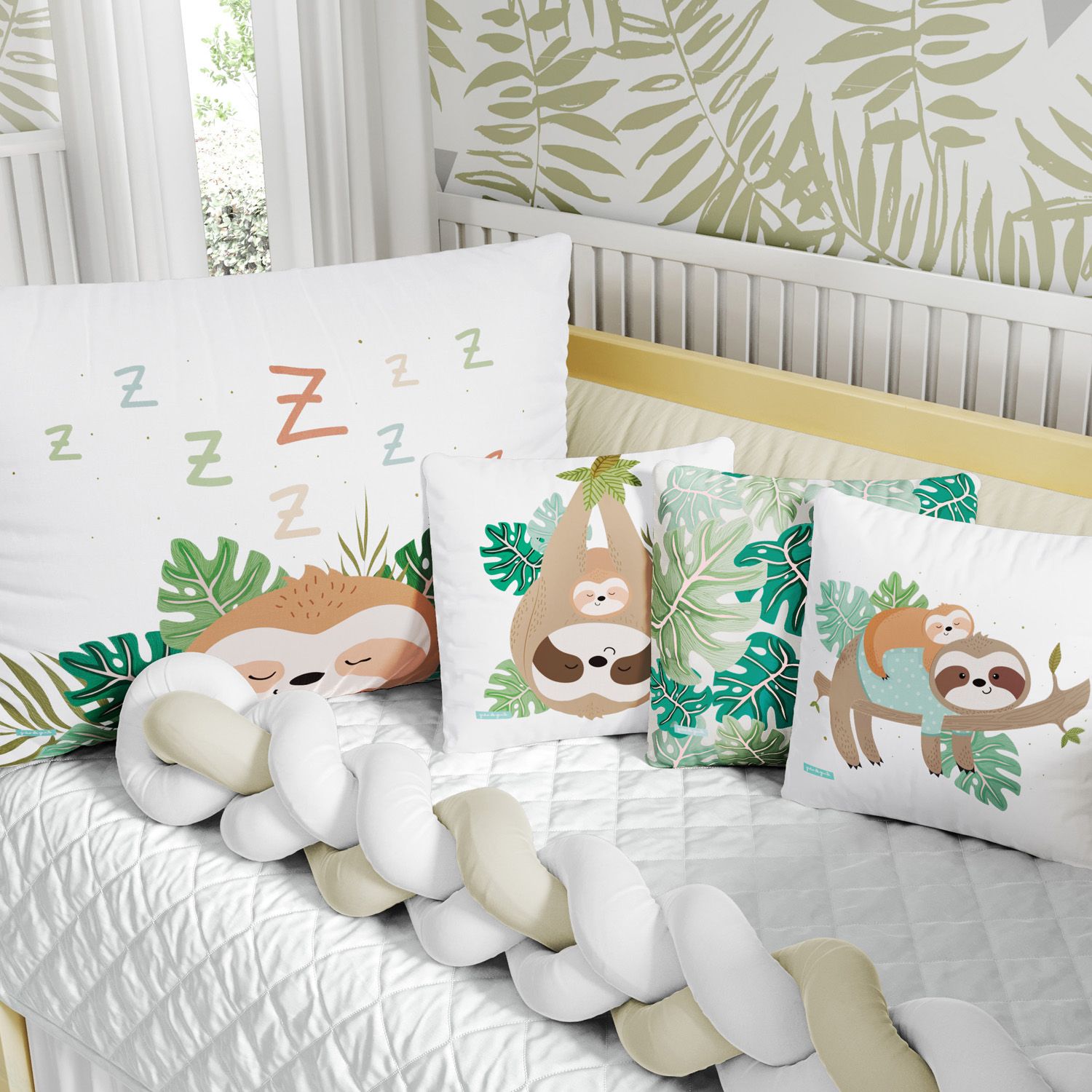 Kit Berço Trança Preguicinha