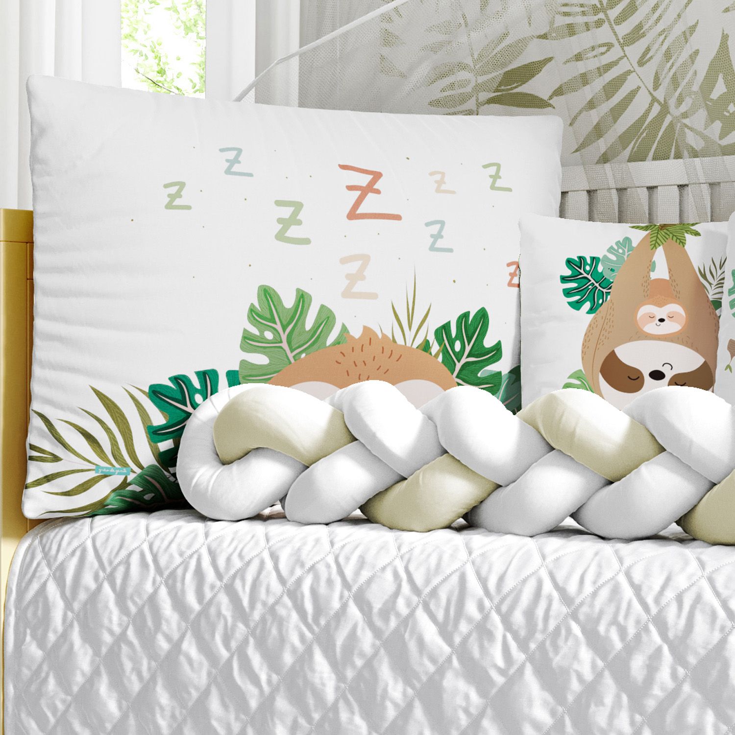 Kit Berço Trança Preguicinha