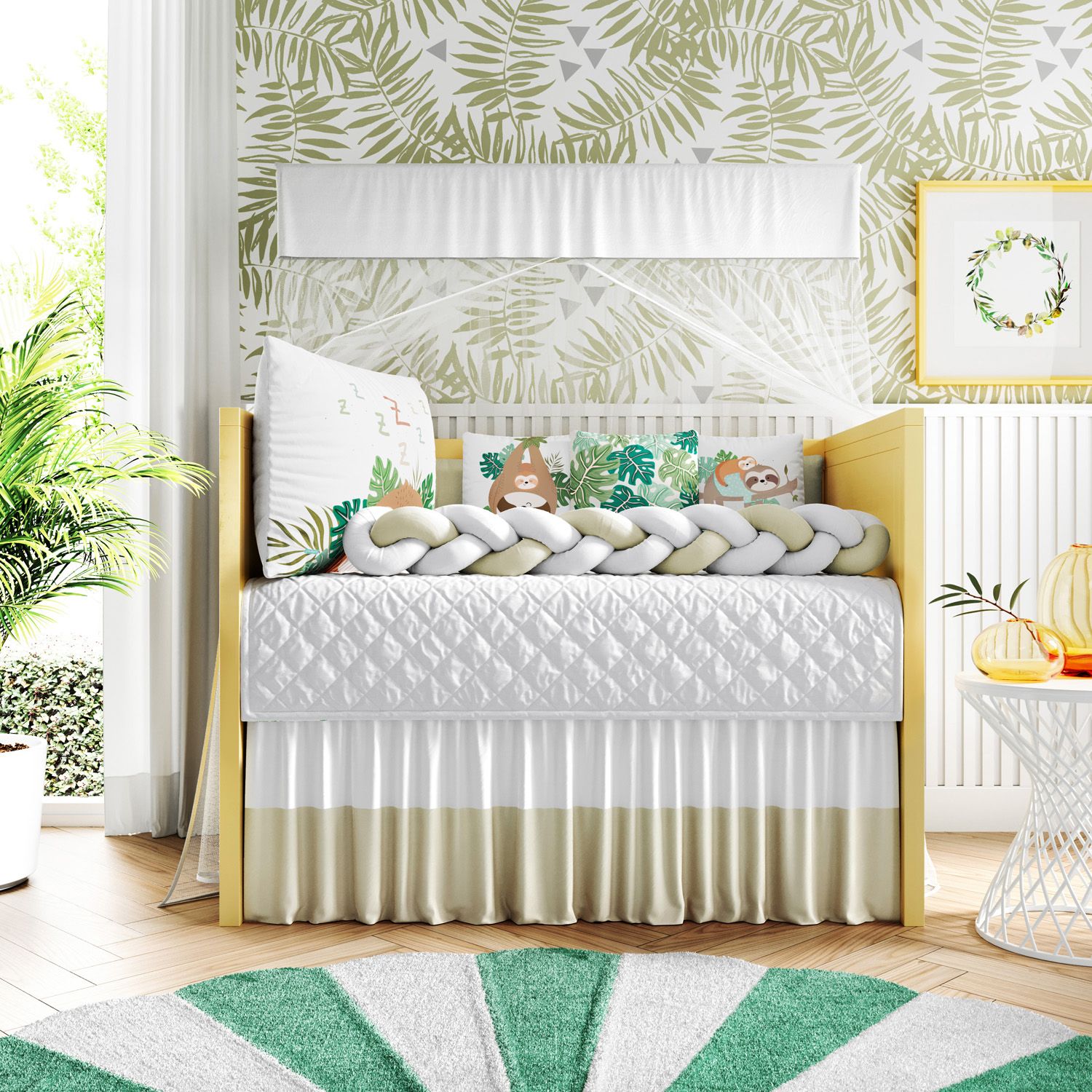 Kit Berço Trança Preguicinha