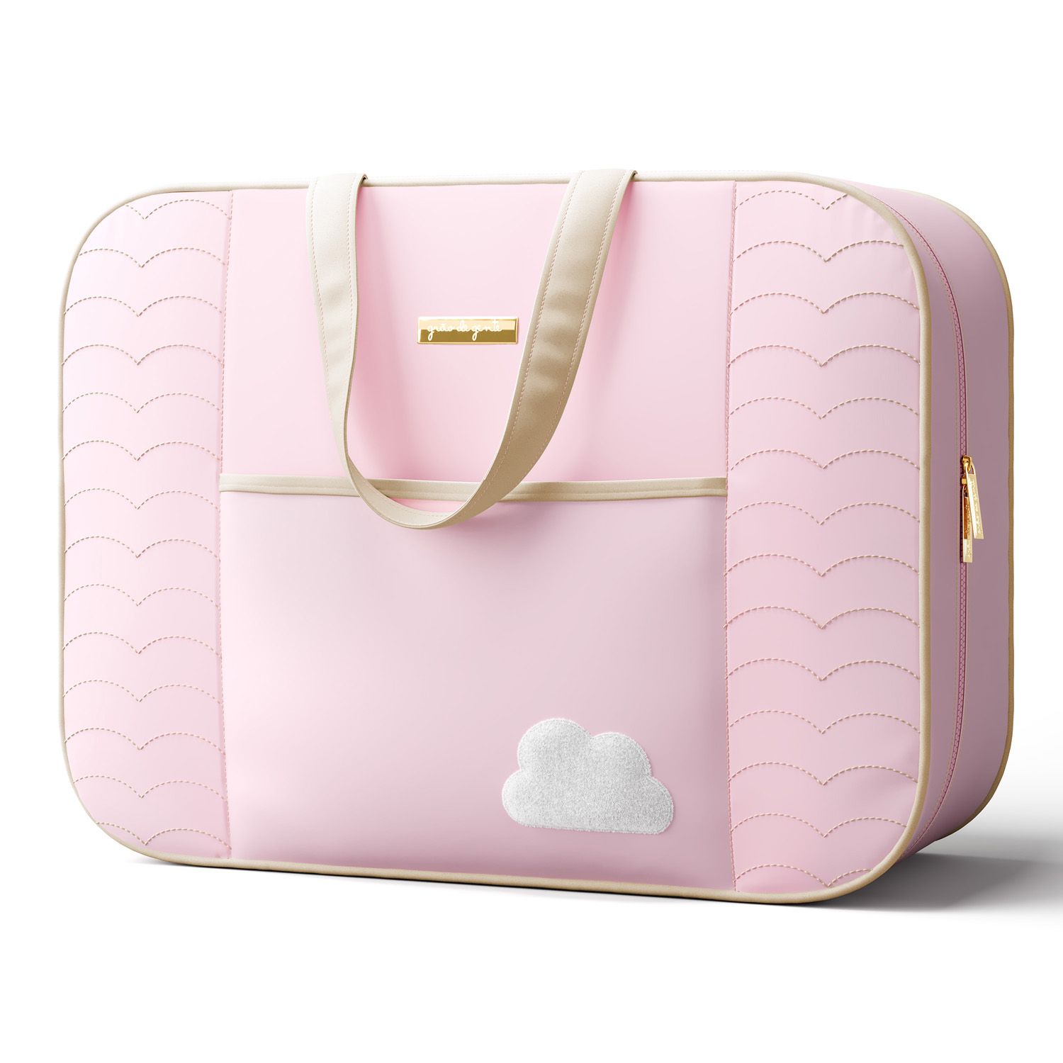 Mala Maternidade Nuvem Rosa 48cm