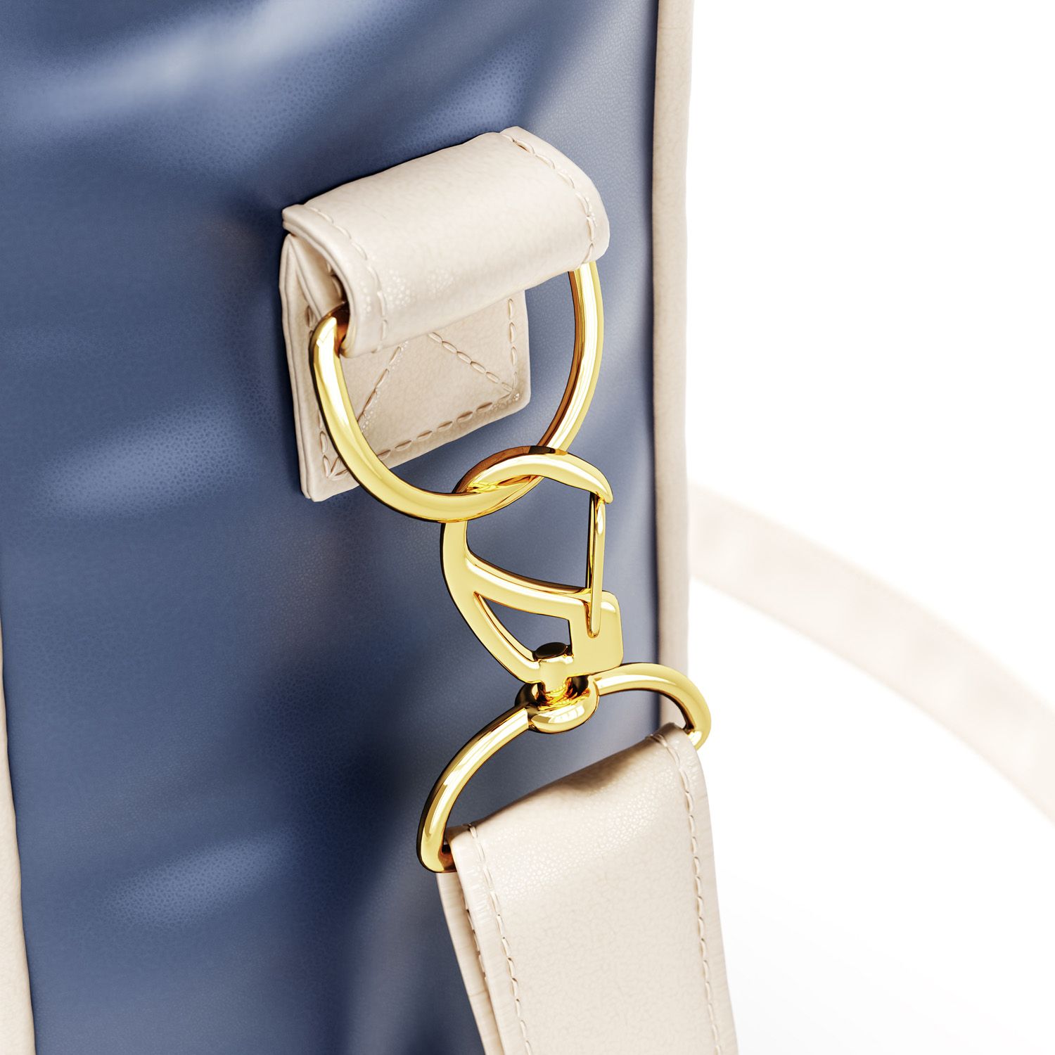 Bolsa Maternidade Tote Nuvem Rosa 37cm