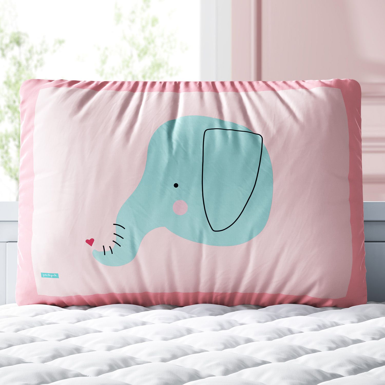 Kit Berço Trança Safári Moderno Rosa