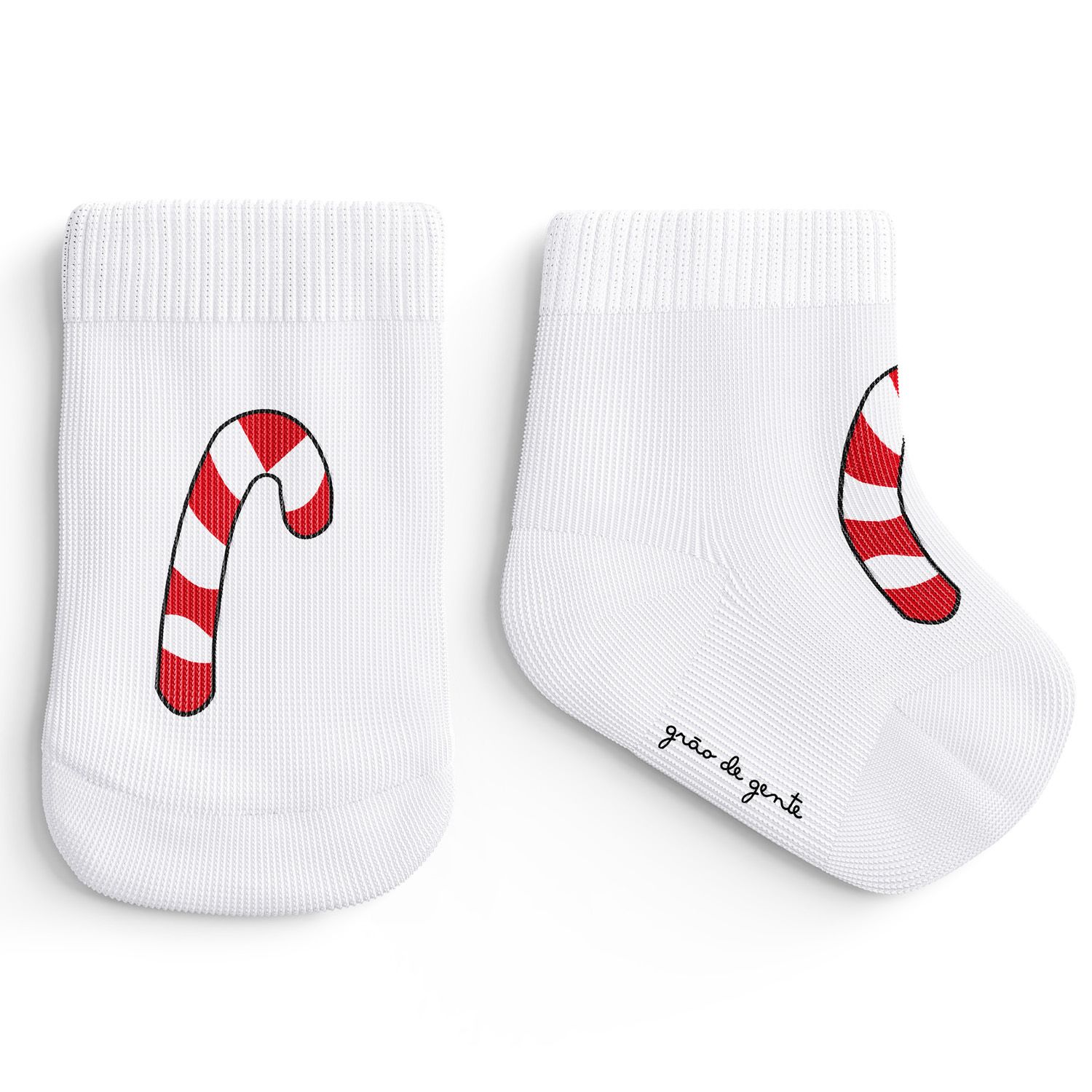 Kit Meia Bebê Tal Mãe Tal Filho Trocapé Pirulito e Donuts Rosa e Azul 4 Pares