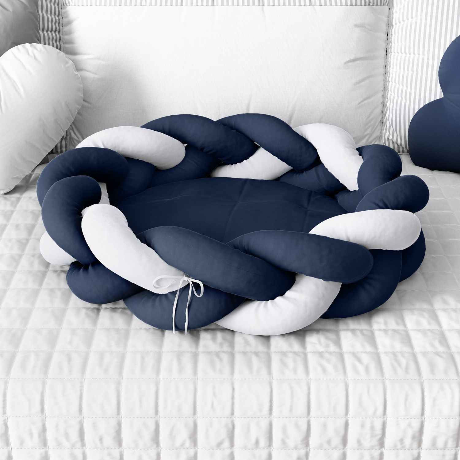 Ninho para Bebê Trança Amarelo 80cm