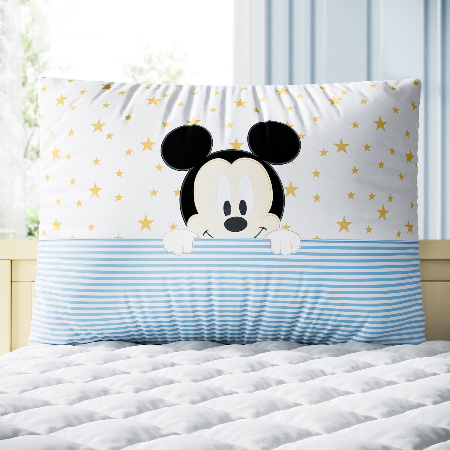 Kit Berço Mickey Mouse Azul