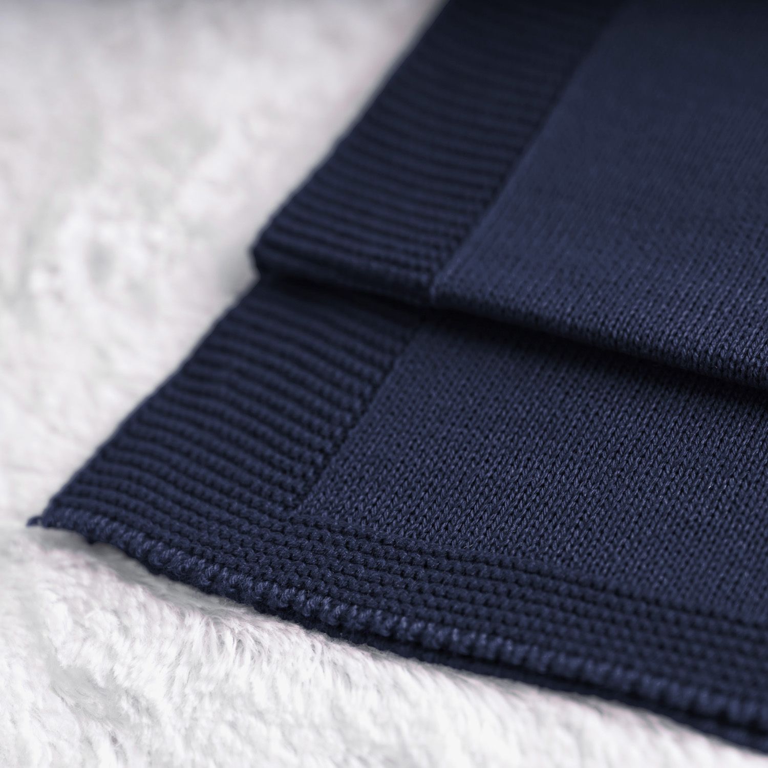 Manta Bebê Tricot Clássico Amarelo Jasmim 80cm