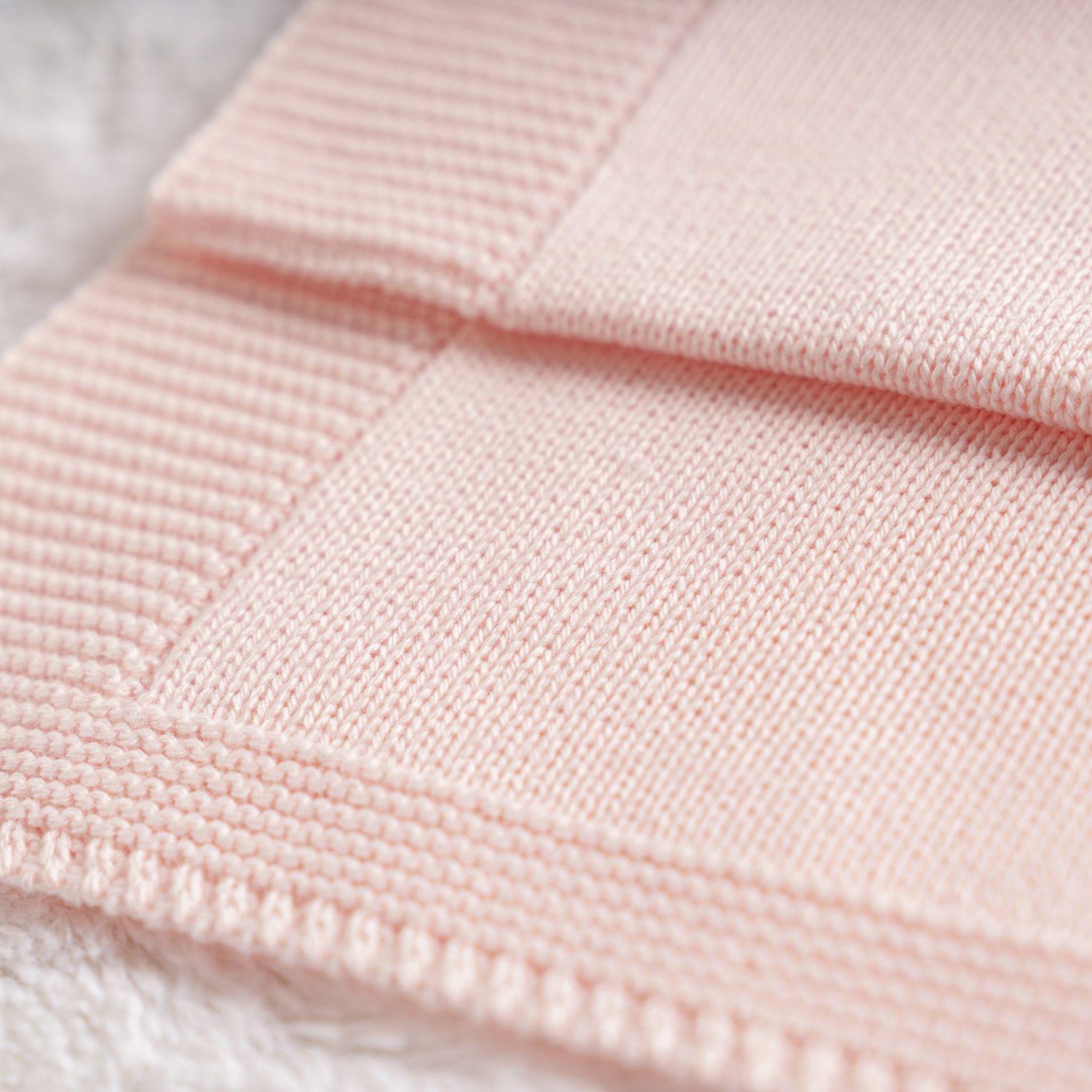 Manta Bebê Tricot Clássico Amarelo Jasmim 80cm