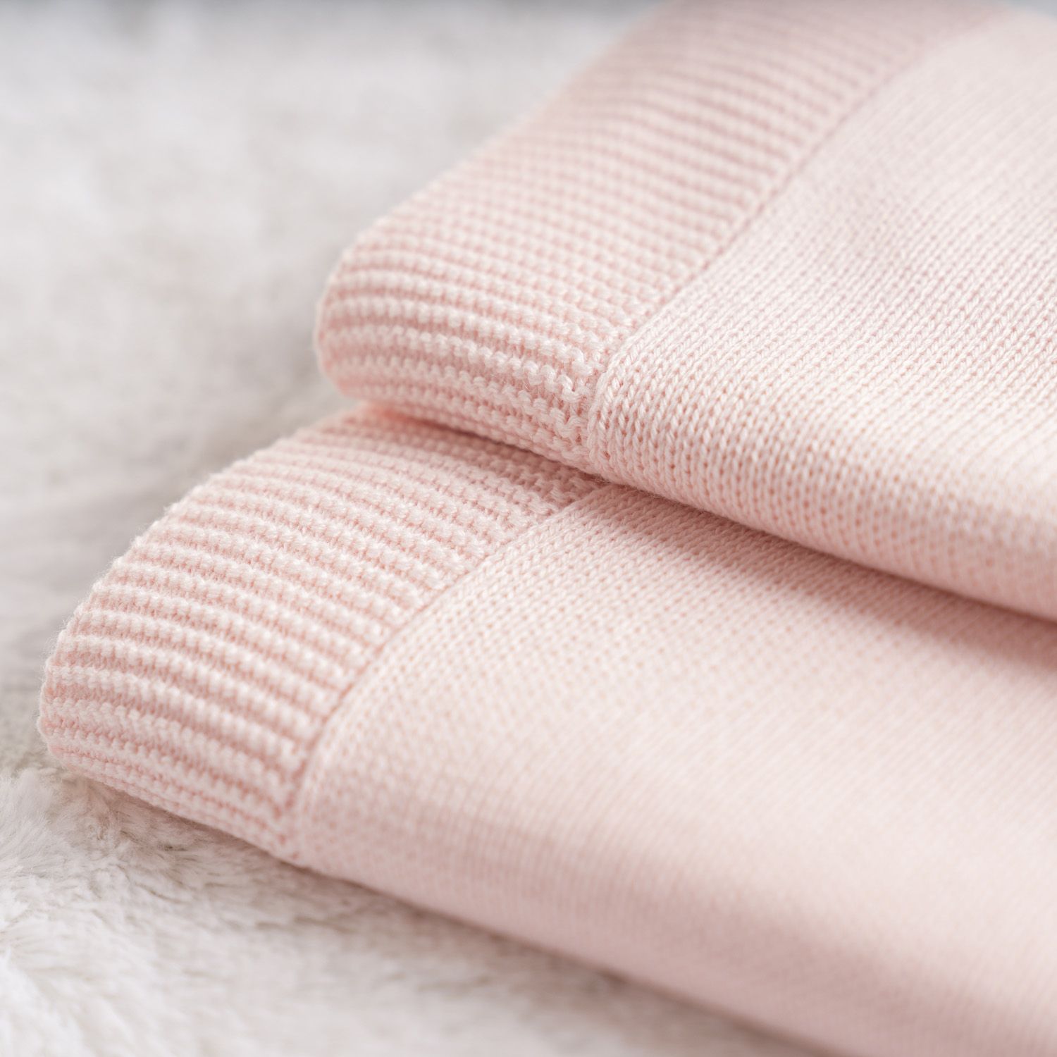 Manta Bebê Tricot Clássico Amarelo Jasmim 80cm