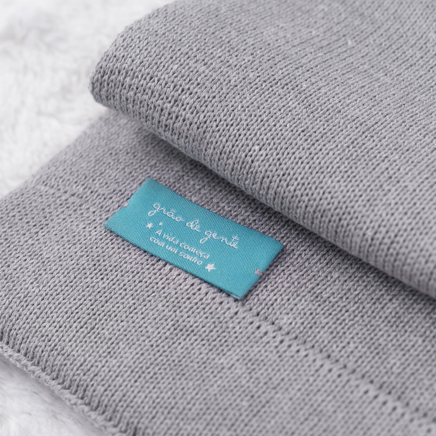 Saída Maternidade Tricot Navy Azul 03 Peças