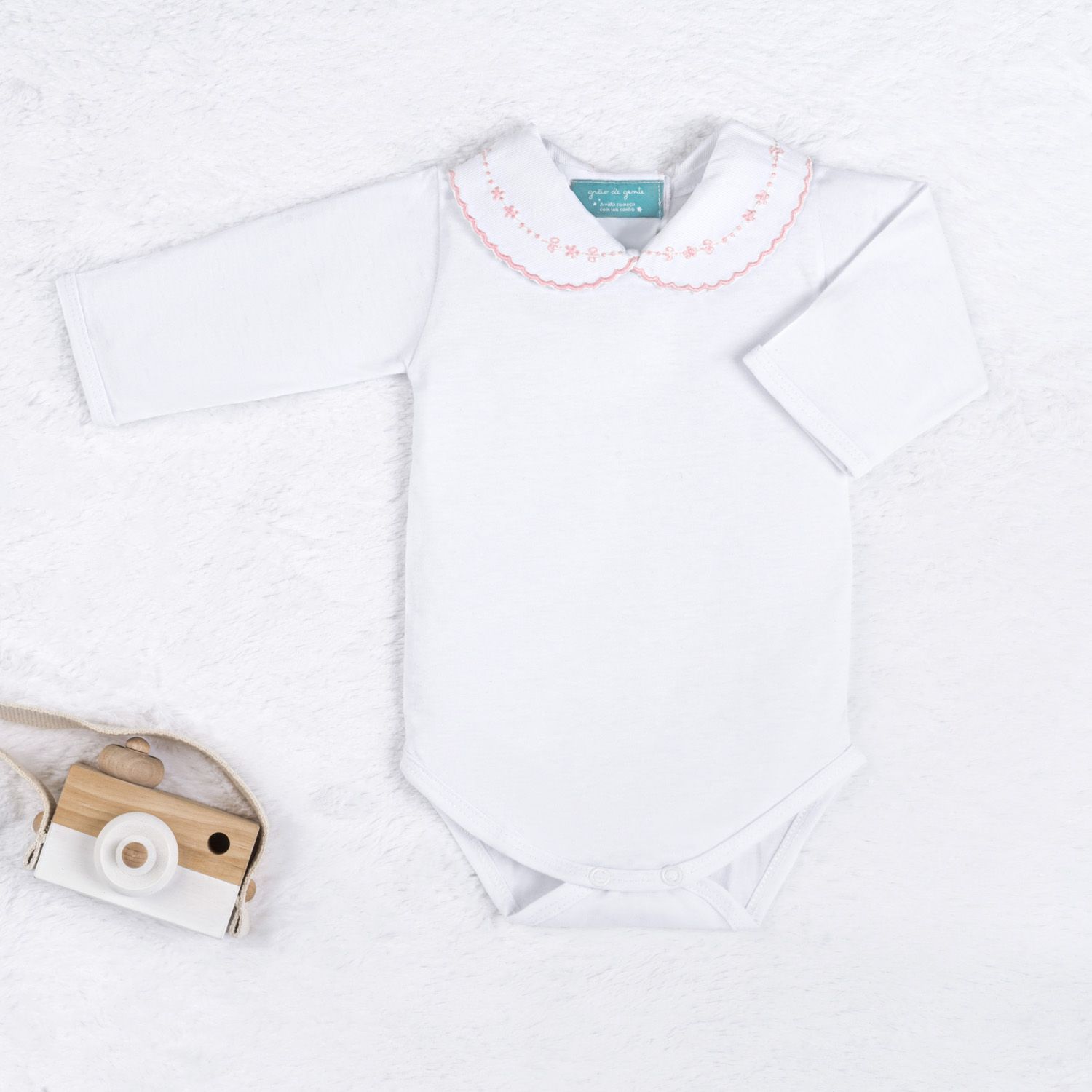 Saída Maternidade Tricot Principessa Rosa 04 Peças