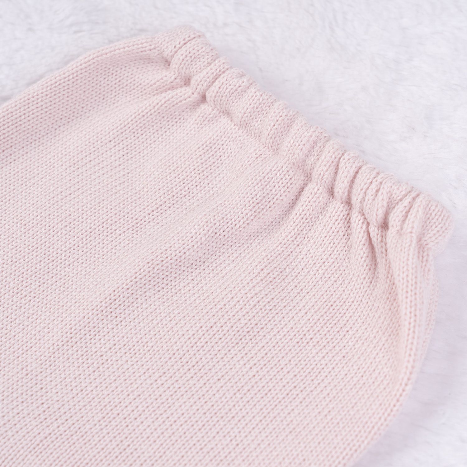 Saída Maternidade Tricot Principessa Rosa 04 Peças