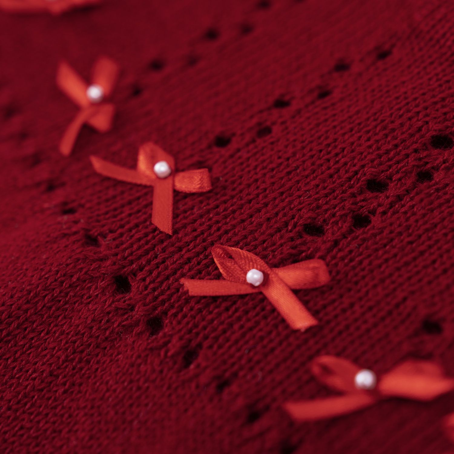 Saída Maternidade Tricot Principessa Rosa 04 Peças