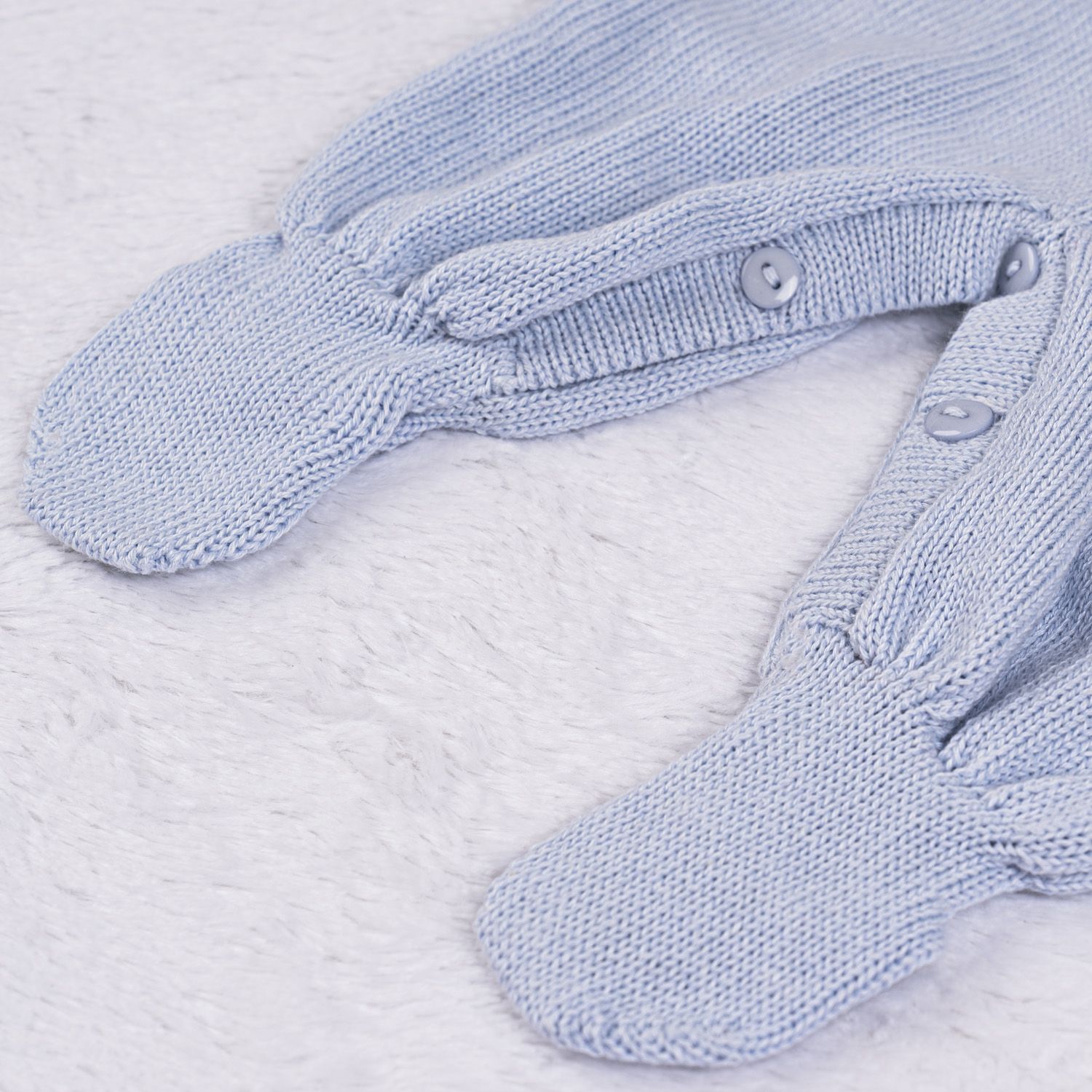 Saída Maternidade Tricot com Body Gola Americana Amarelo 03 Peças