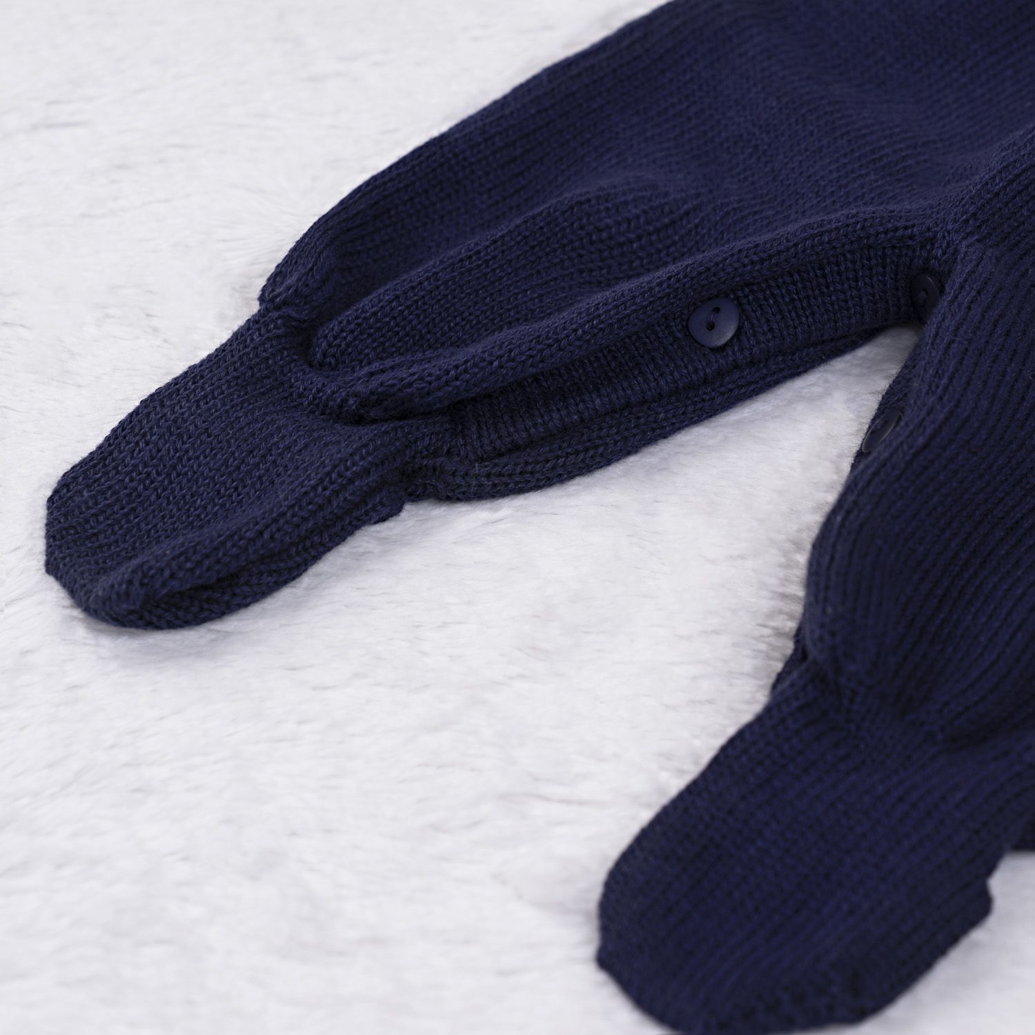 Saída Maternidade Tricot com Body Gola Americana Amarelo 03 Peças