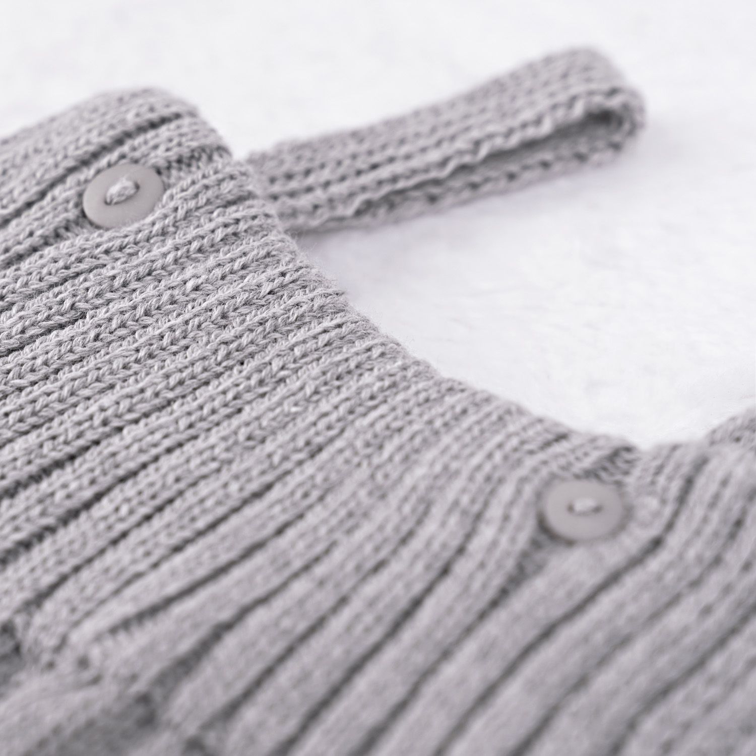 Saída Maternidade Tricot com Body Gola Americana Amarelo 03 Peças