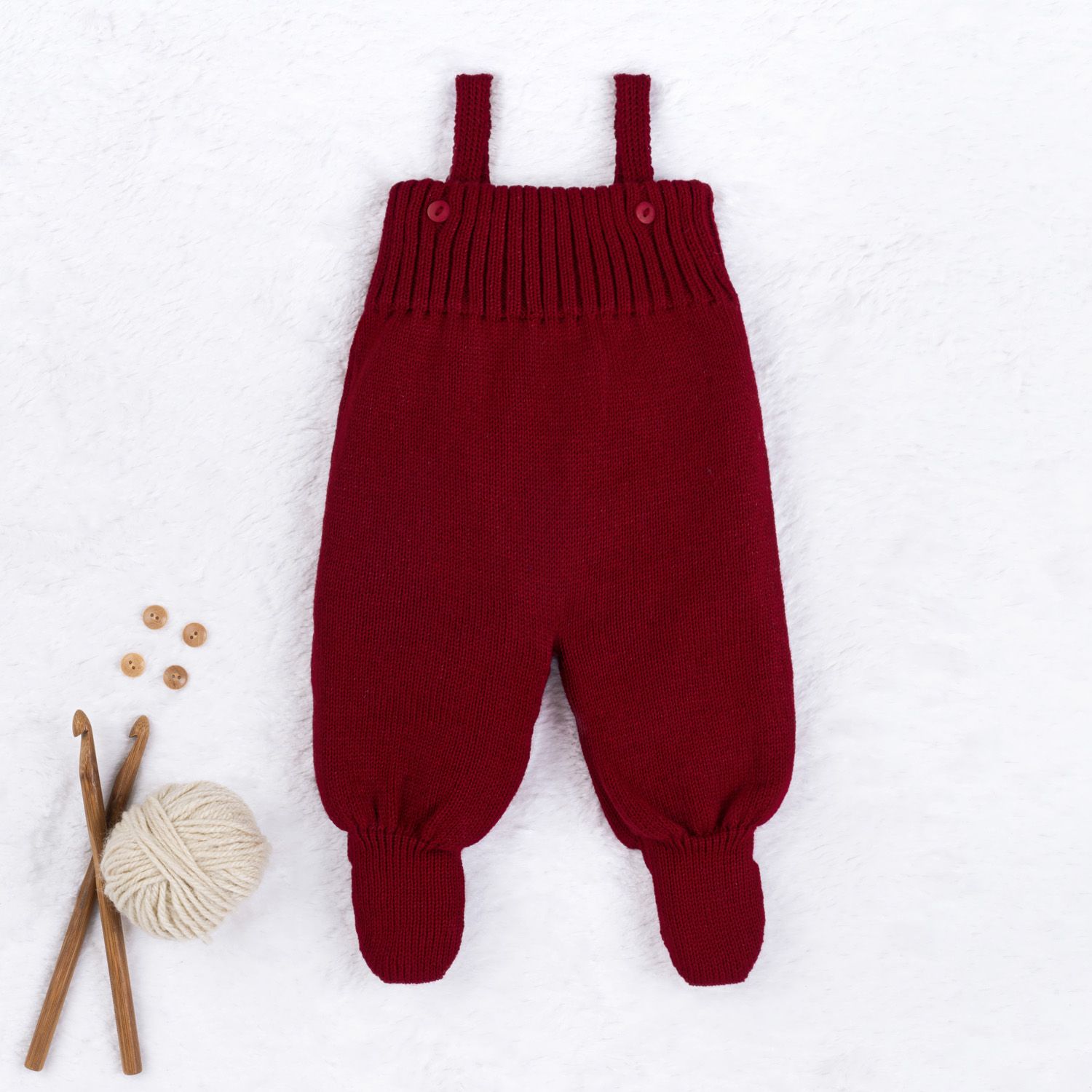 Saída Maternidade Tricot com Body Gola Bebê Amarelo 03 Peças