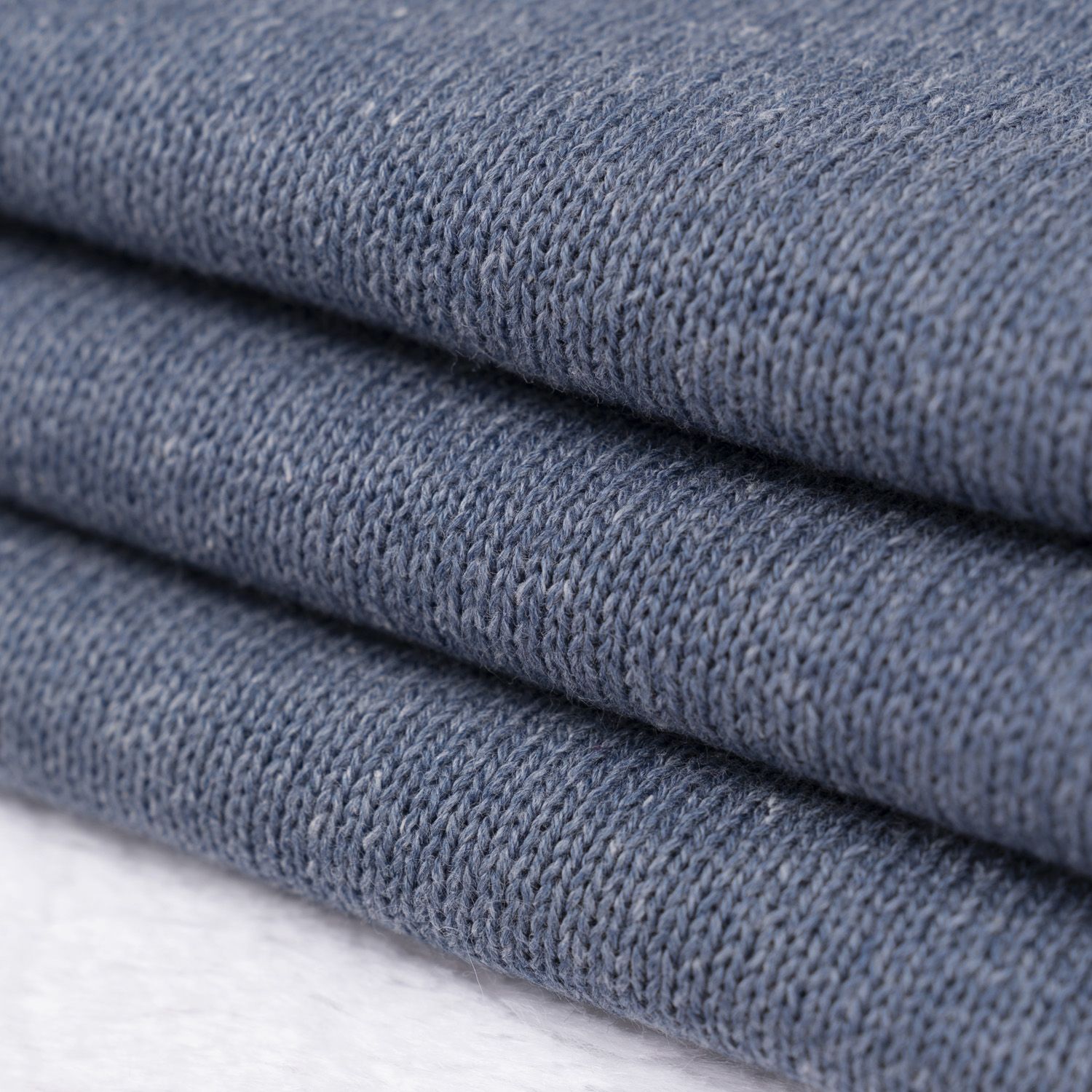 Saída Maternidade Tricot Reizinho Azul Marinho e Cinza 03 Peças