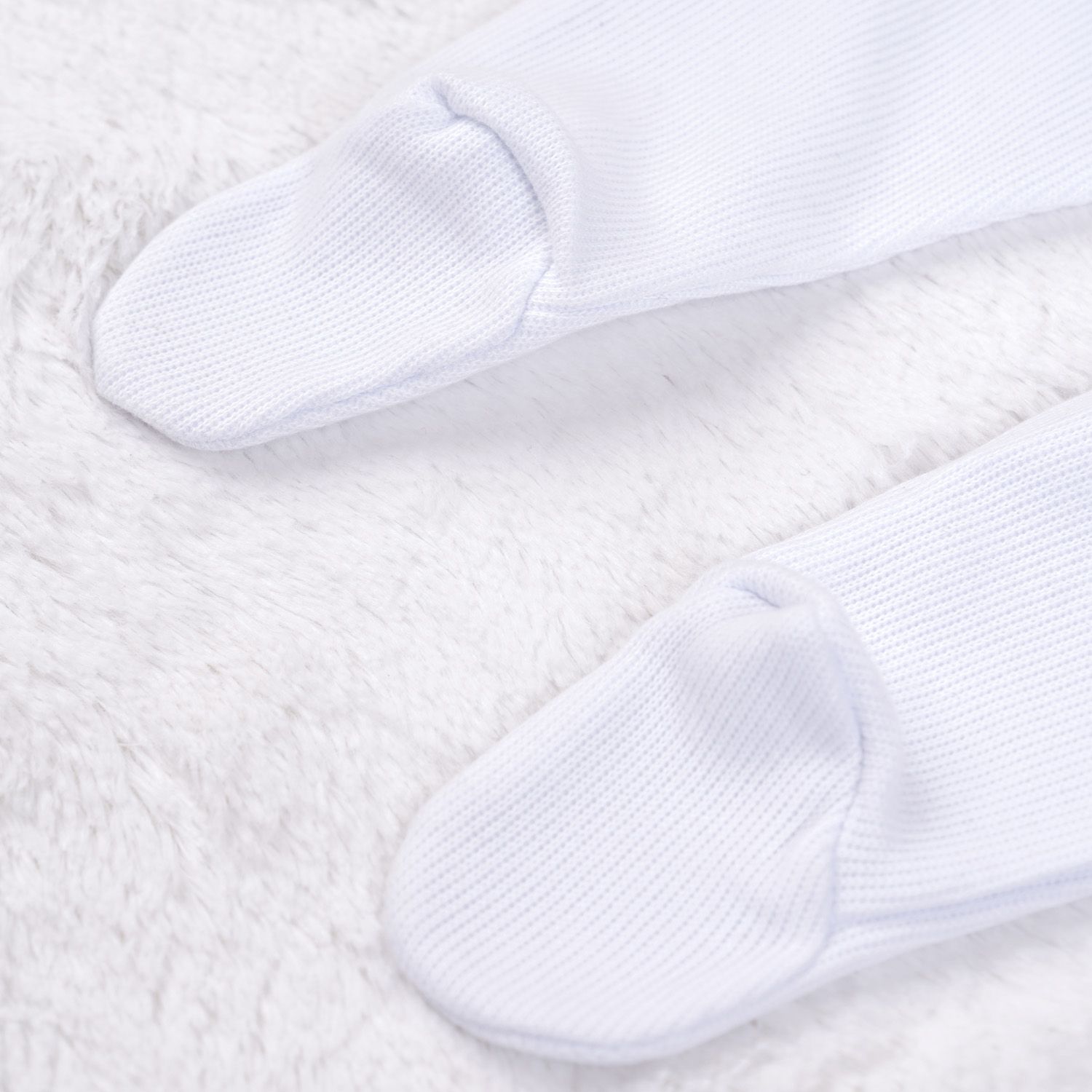 Saída Maternidade Tricot Urso Clássico Vermelho e Branco 04 Peças