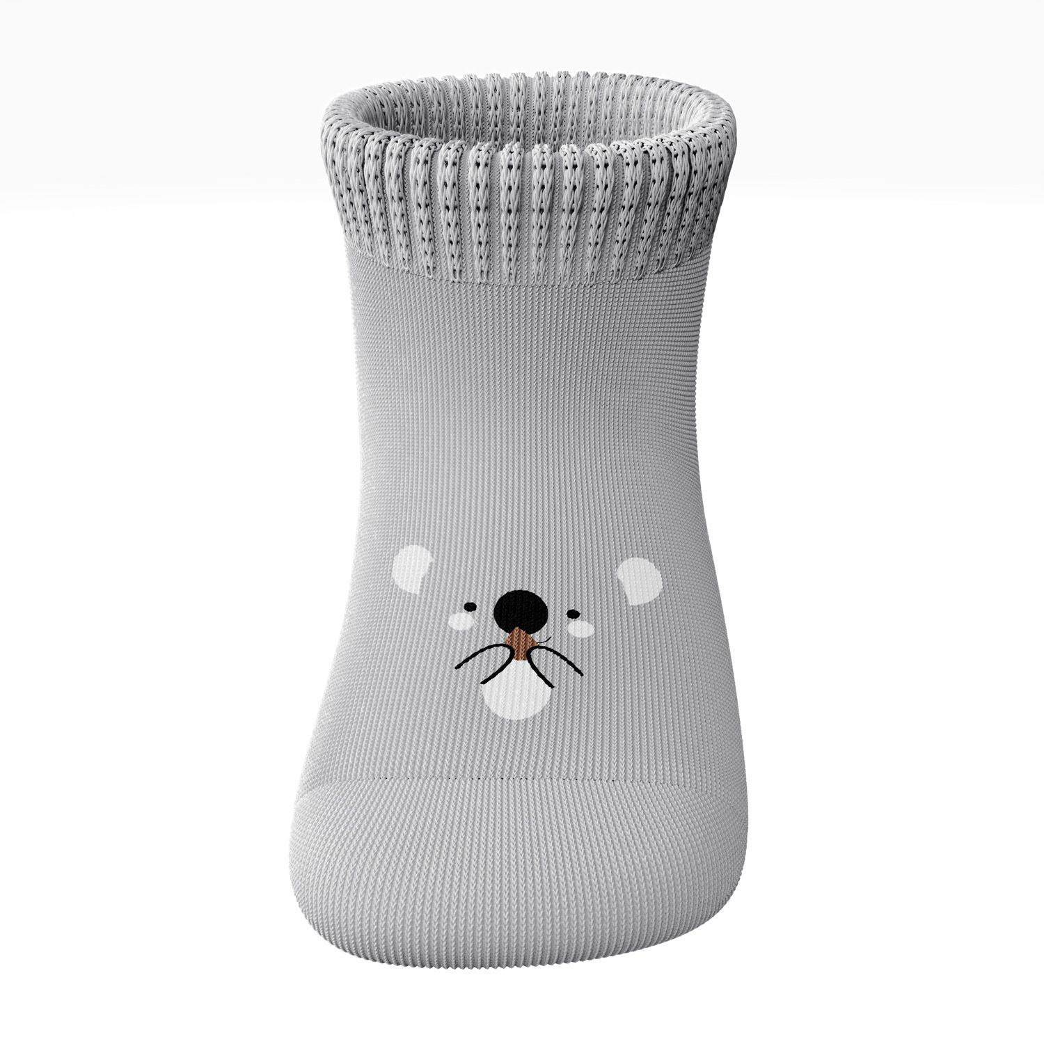 Meia Bebê Coala Bege