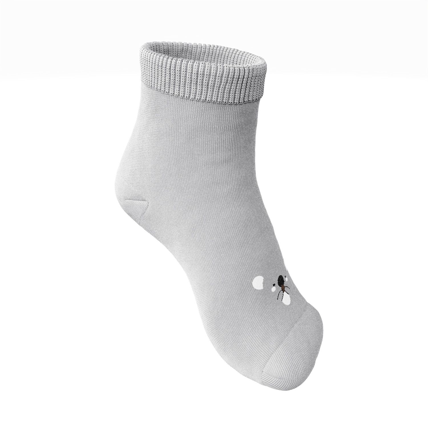 Meia Bebê Coala Bege