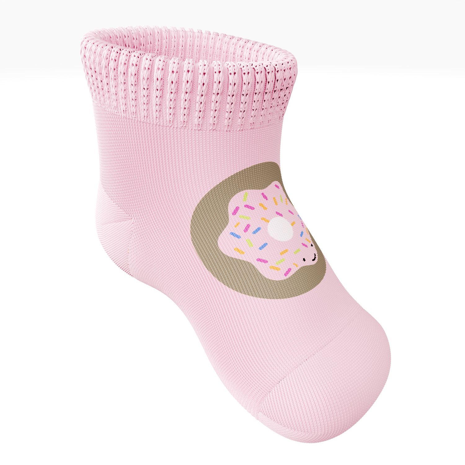 Meia Bebê Donuts Azul