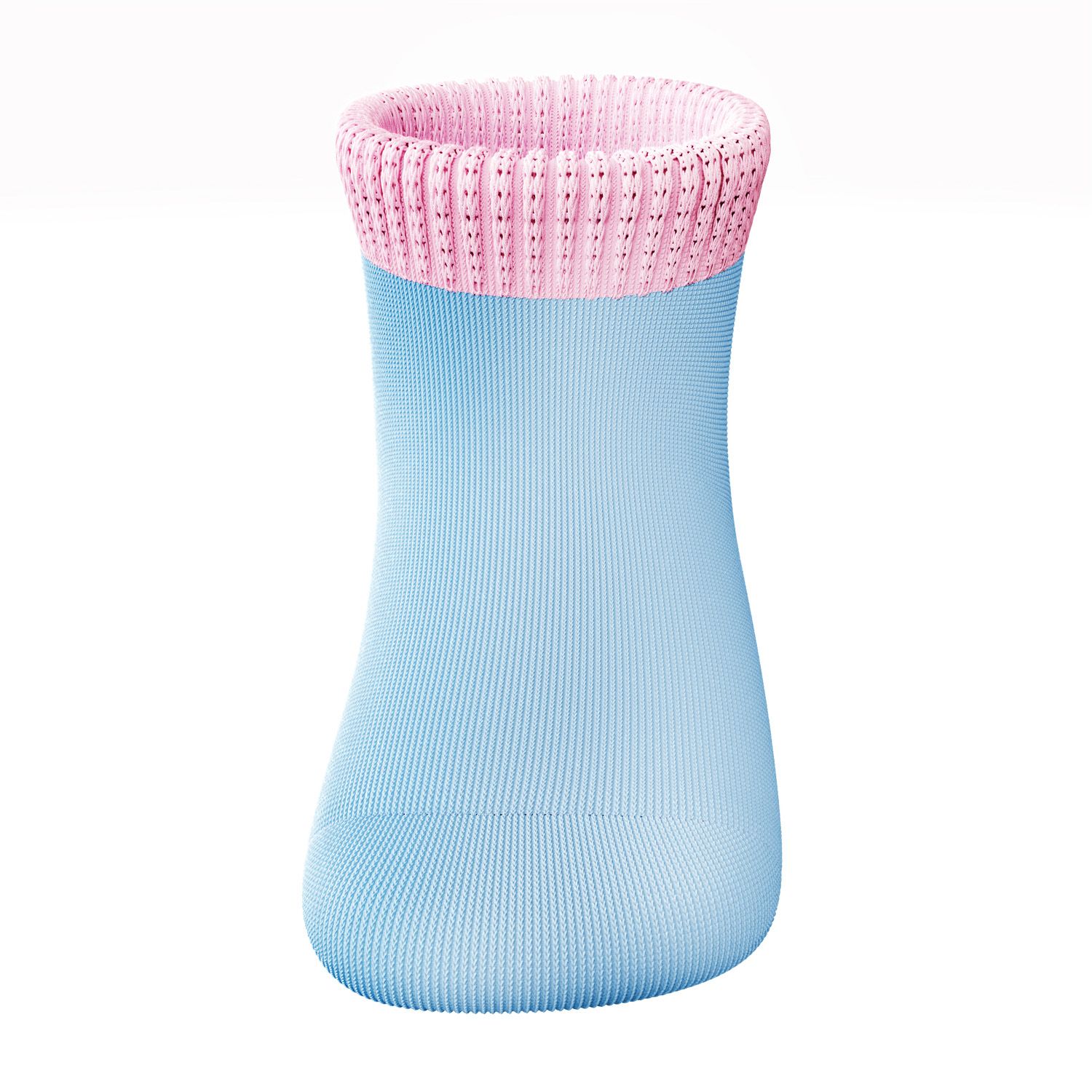 Meia Bebê Azul e Rosa