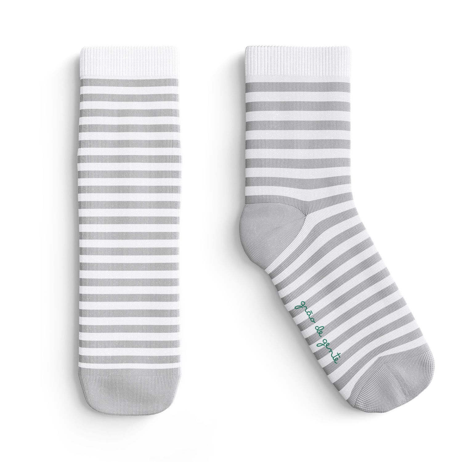 Kit Meia Bebê Listras e Pinguim 2 Pares