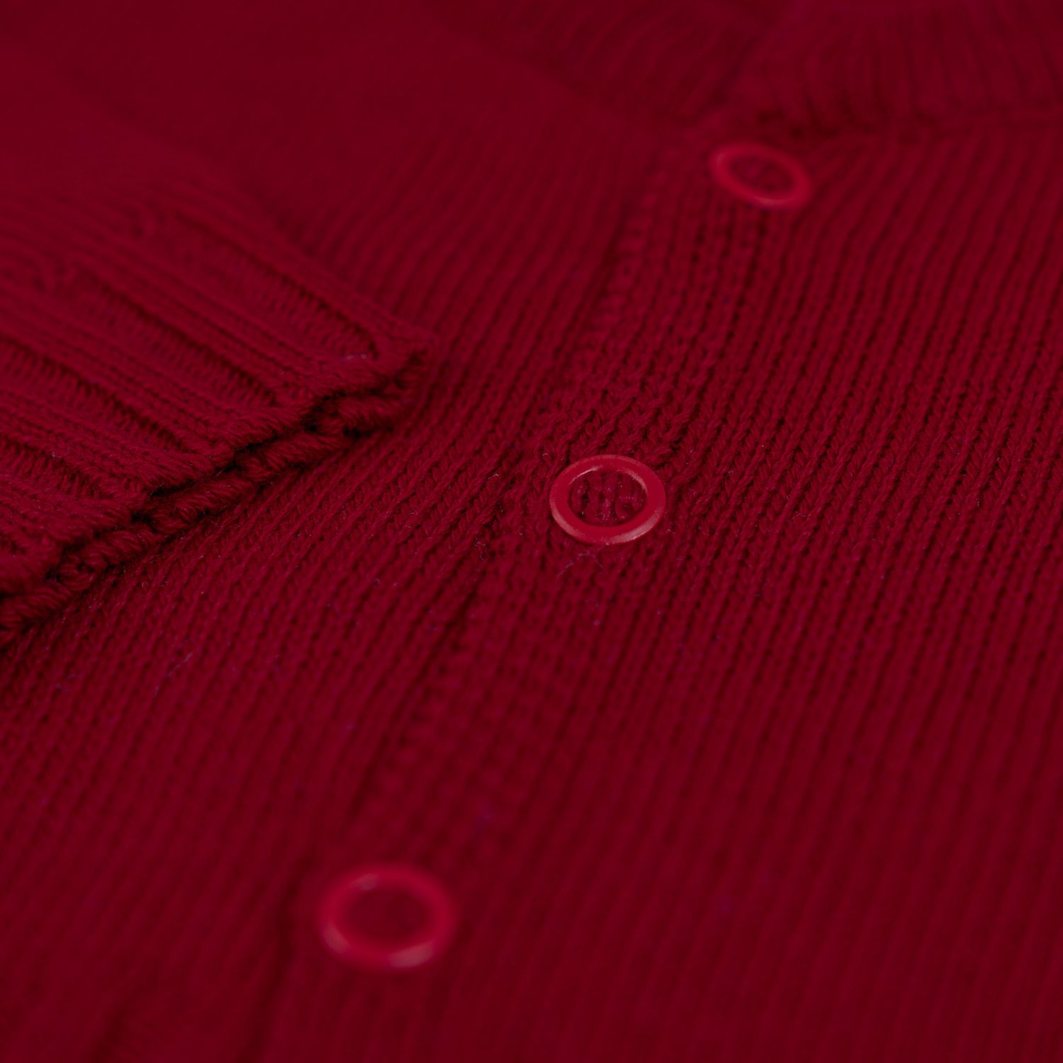 Casaquinho Tricot Básico Vermelho