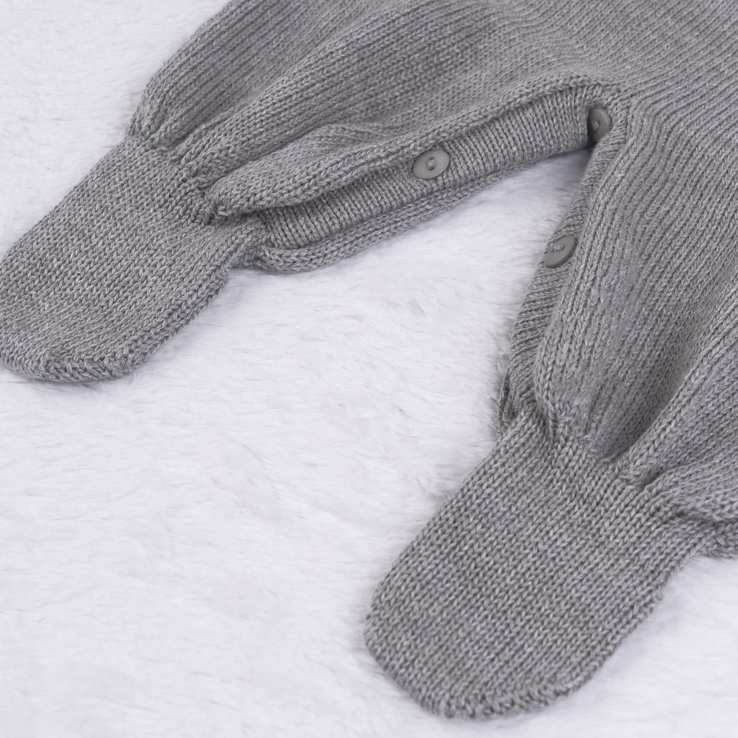 Macacão Tricot Trança Navy Azul Marinho