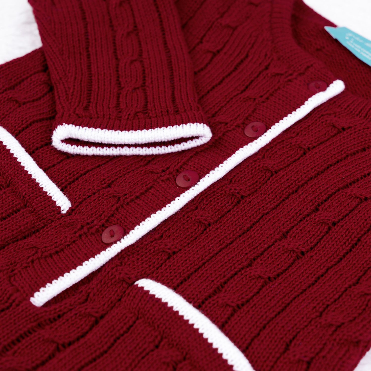 Macacão Tricot Trança Navy Azul Marinho