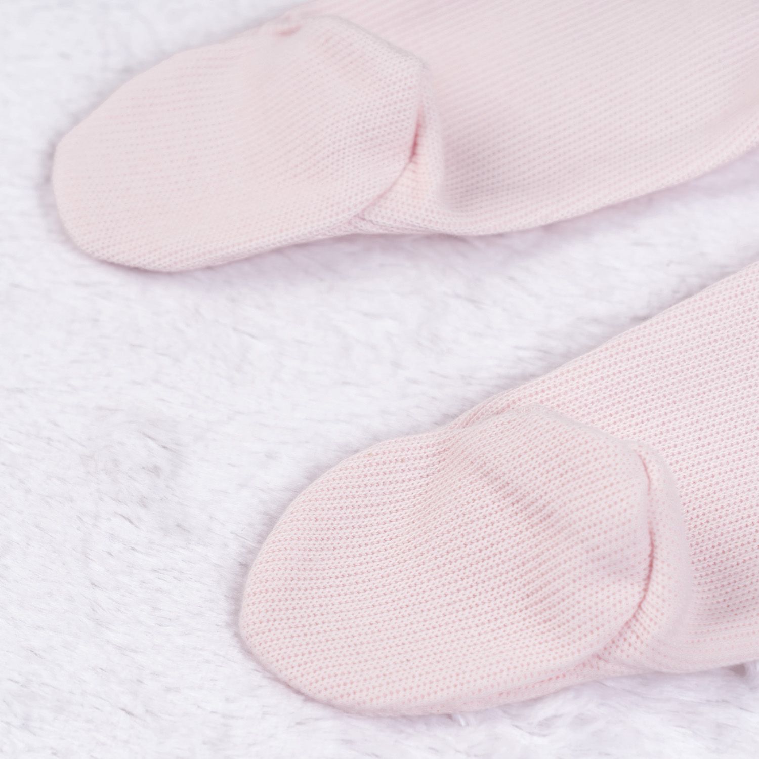 Calça Bebê Malha Tricotada Azul Marinho