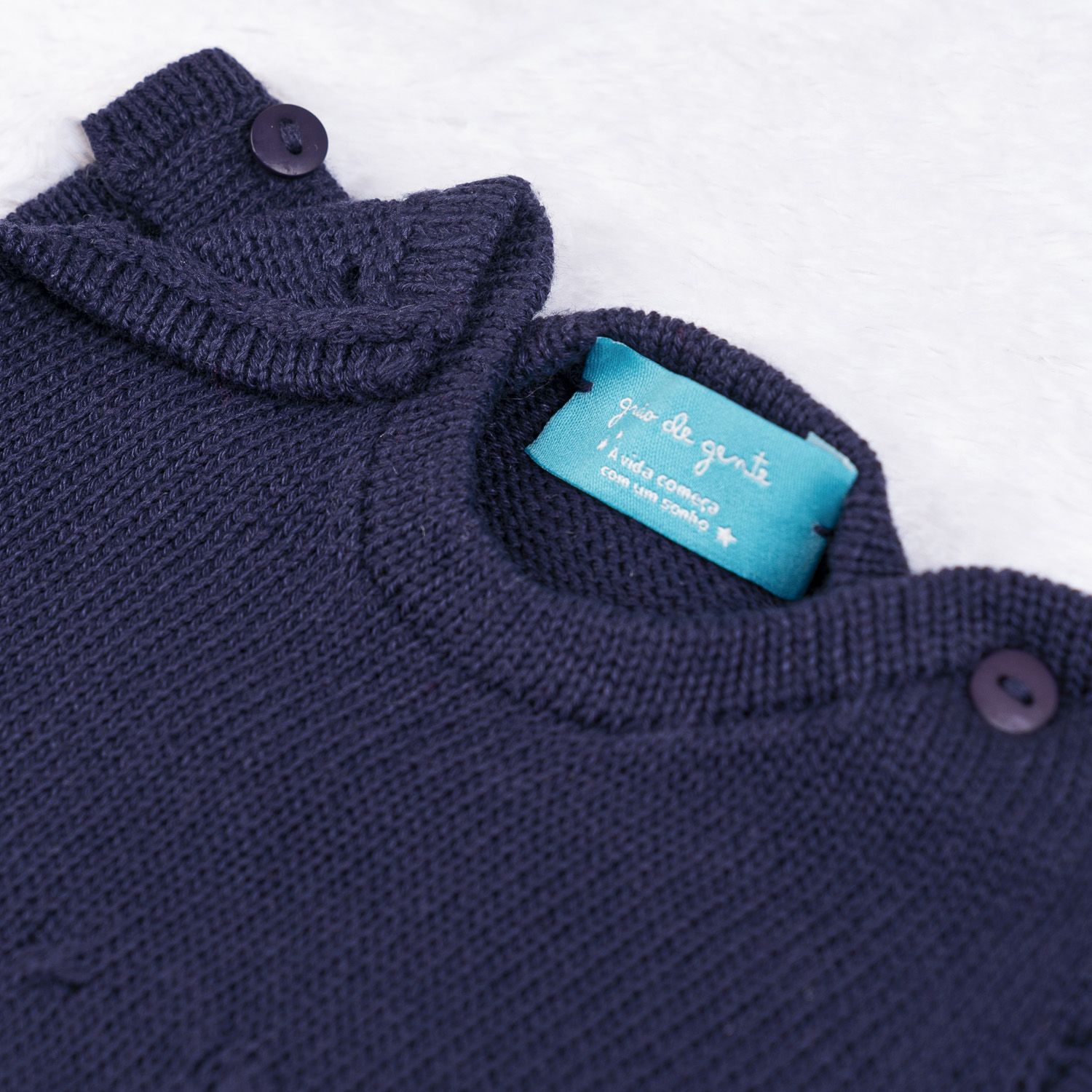 Macacão Tricot Requinte Cinza