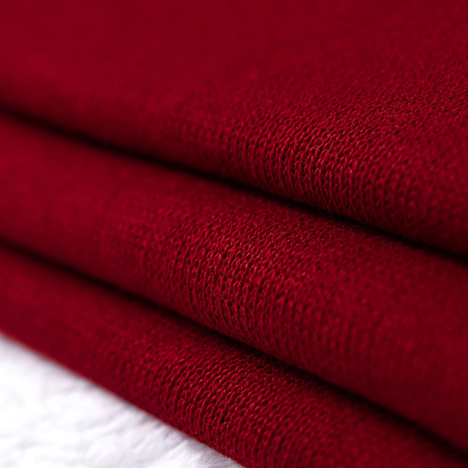 Manta Bebê Tricot Vermelho 80cm