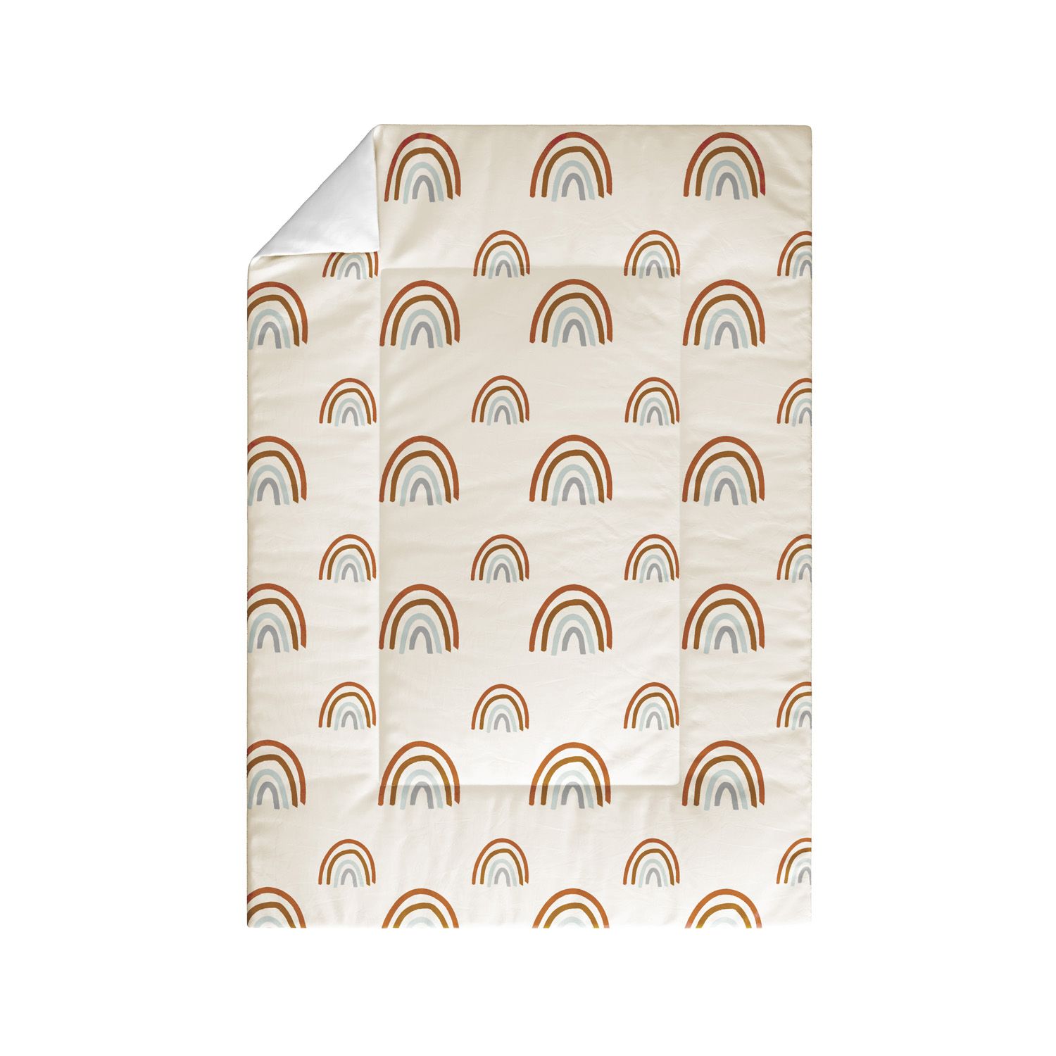 Edredom de Berço Arco-íris Boho